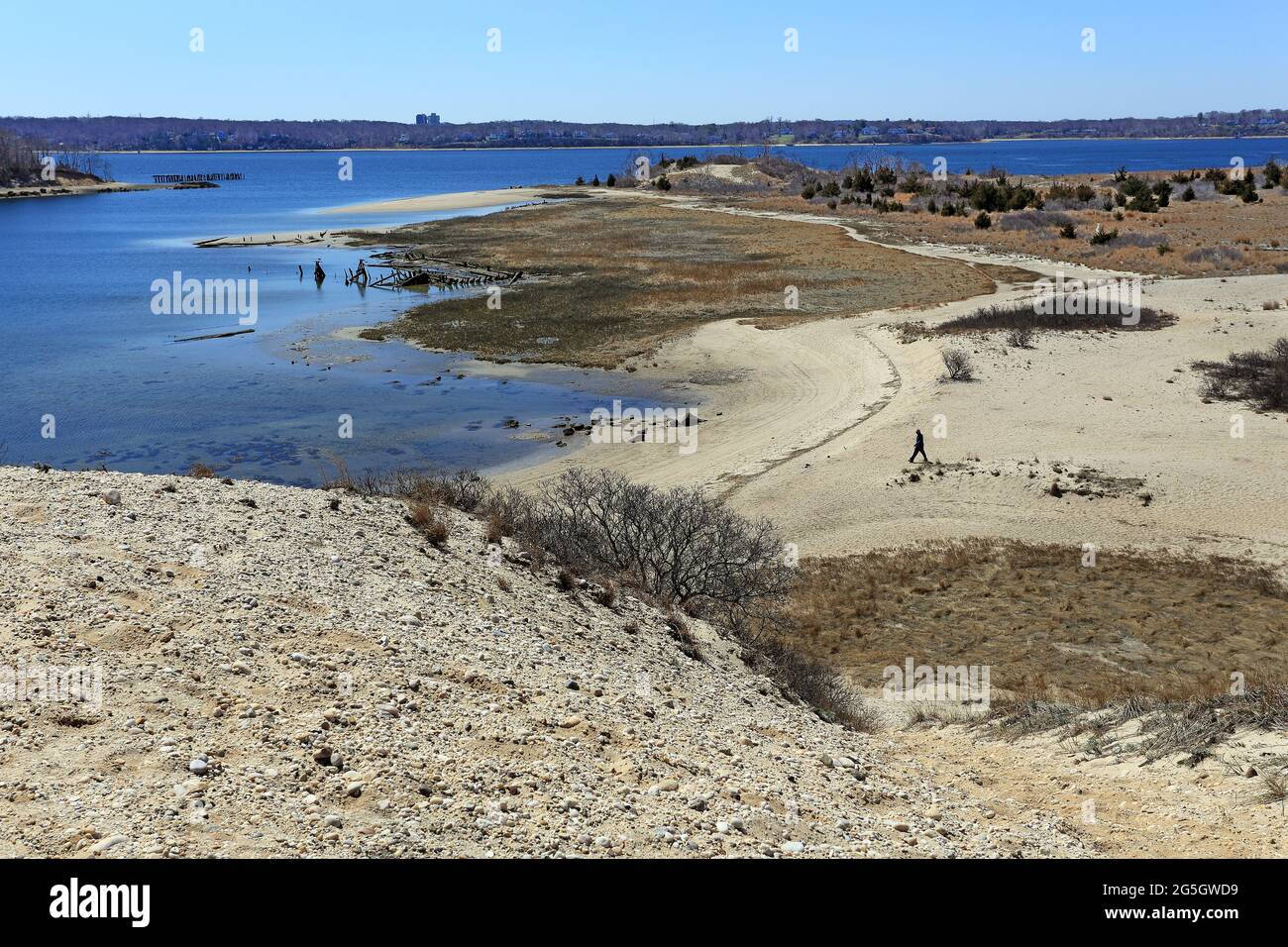 Pirates Cove Belle Terre Long Island New York Stock Photo Alamy