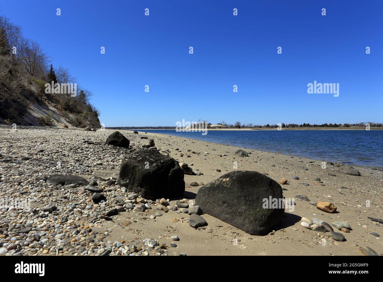 Pirates Cove Belle Terre Long Island New York Stock Photo Alamy