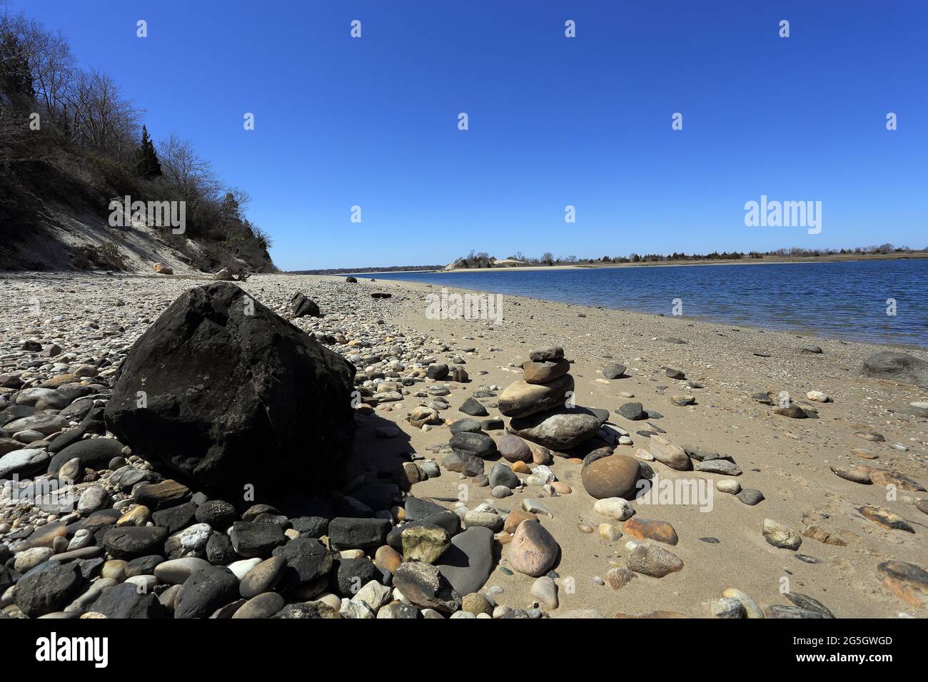 Pirates Cove Belle Terre Long Island New York Stock Photo Alamy