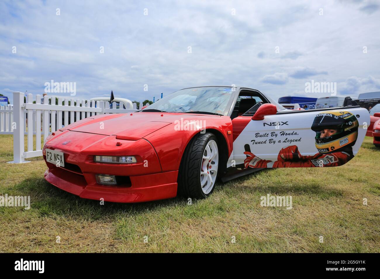 London, UK. 26 June 2021. The London Classic Car Show 2021 at Syon Park