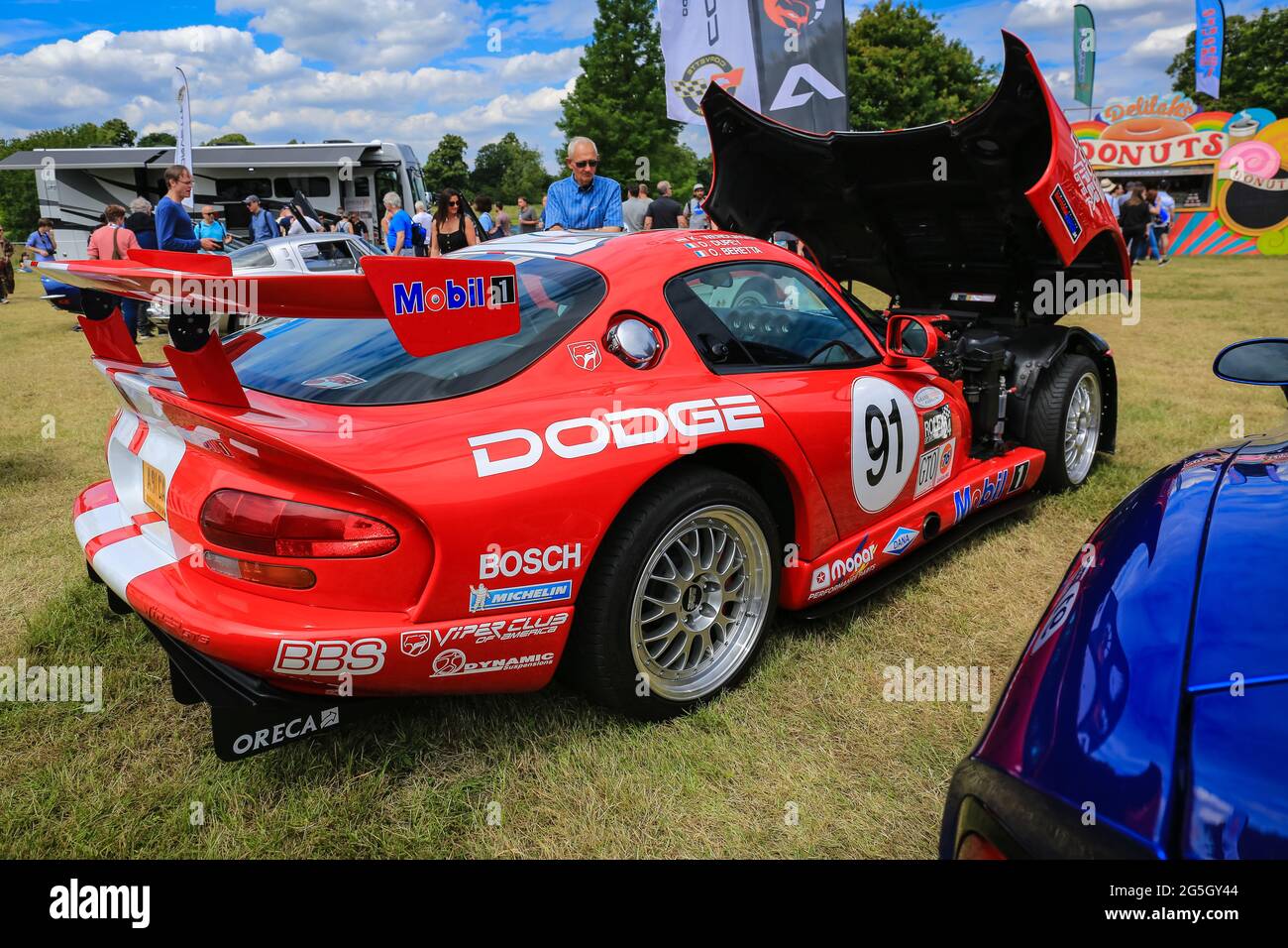 London, UK. 26 June 2021. The London Classic Car Show 2021 at Syon Park