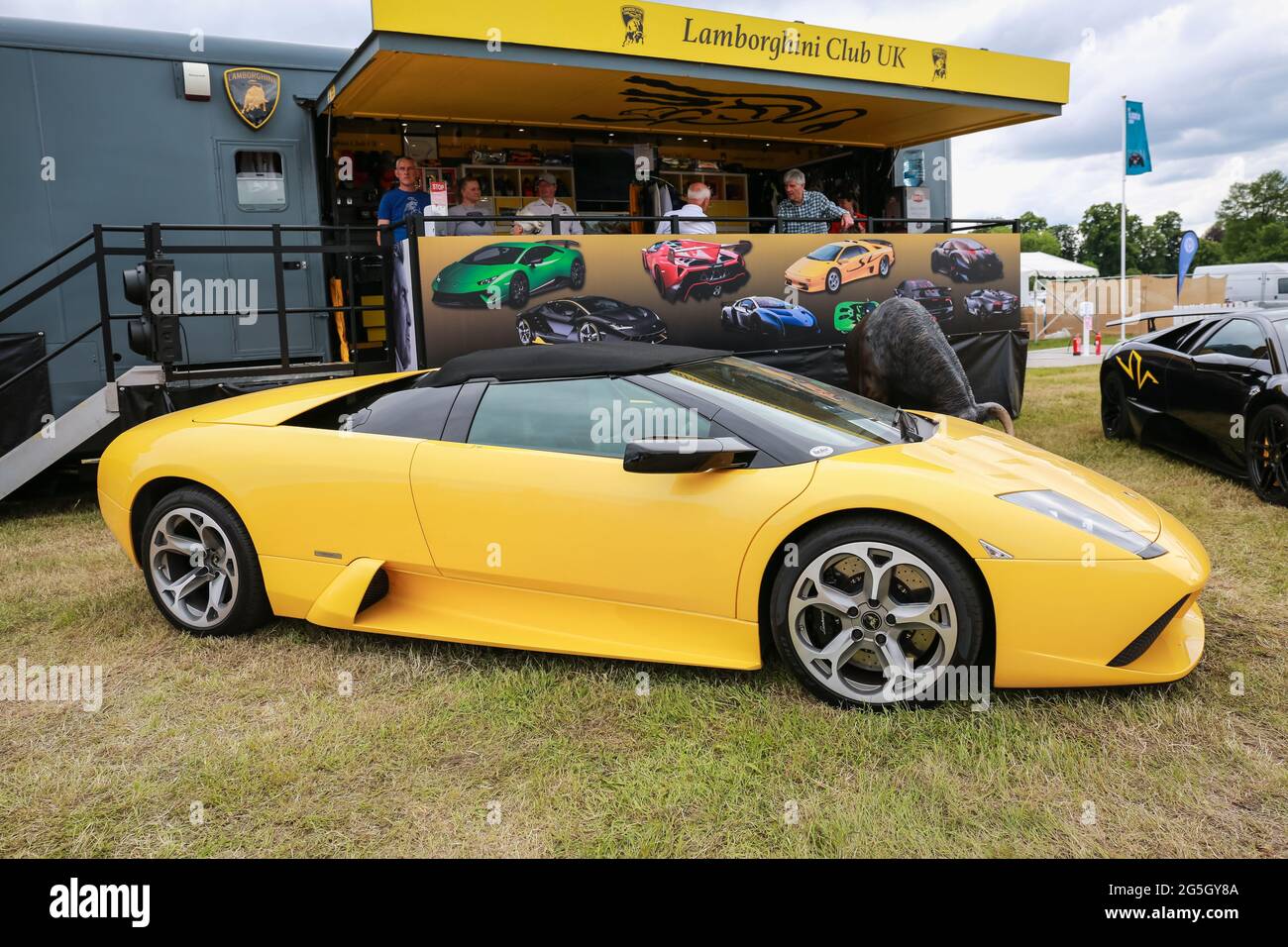 London, UK. 26 June 2021. The London Classic Car Show 2021 at Syon Park