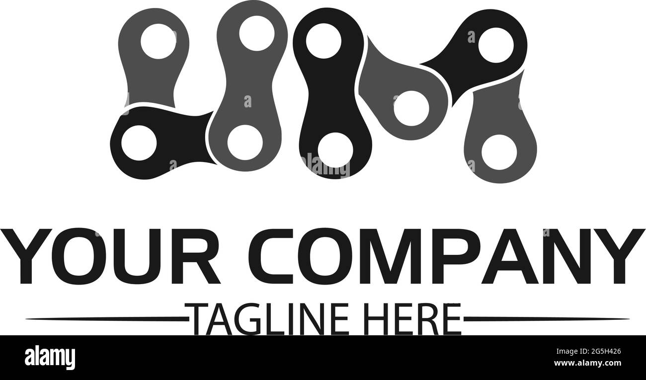 Letter um, Logo Letter um and chain. logo formed by chain Stock Vector ...