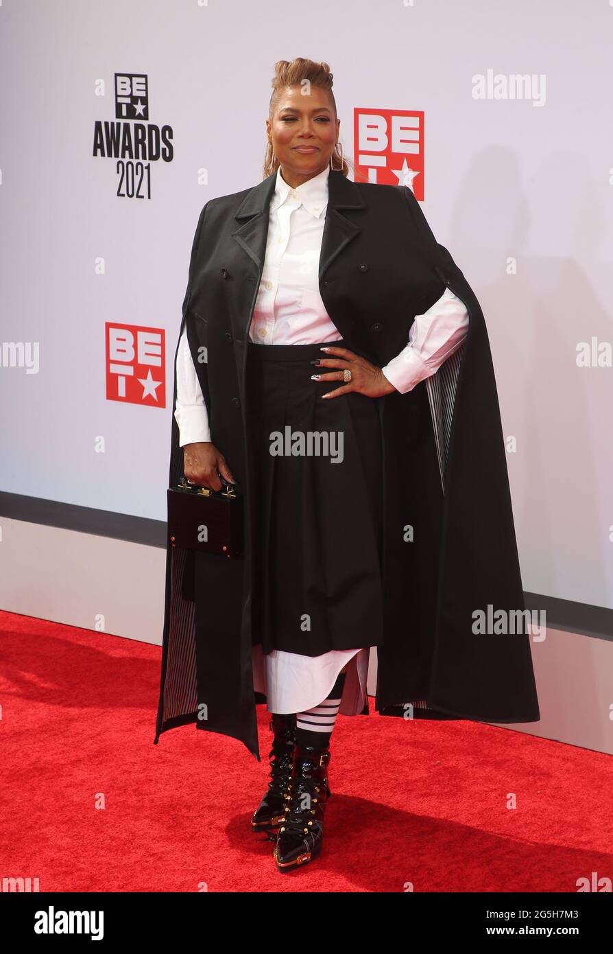 Los Angeles, CA -June 27 - Queen Latifah At The BET Awards 2021 At The ...