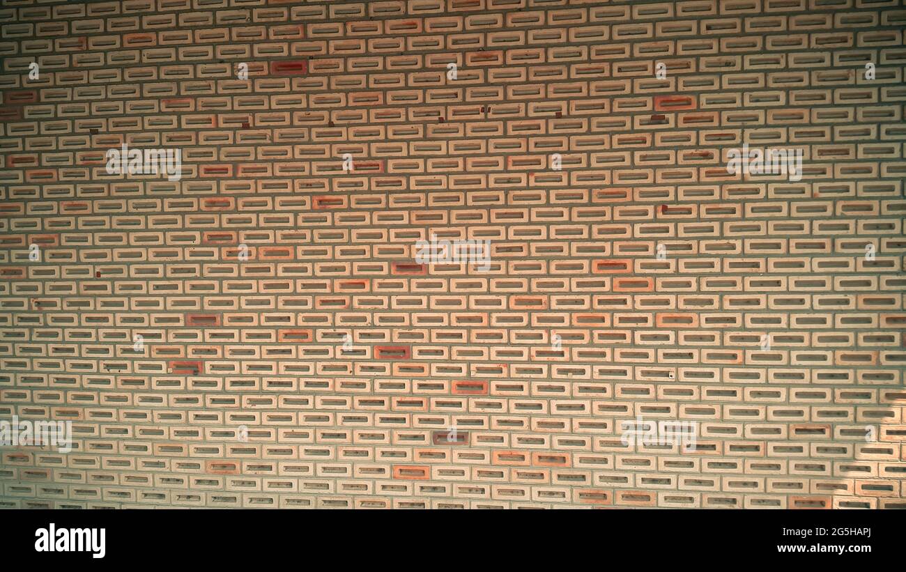 Vintage Red brick old wall background Stock Photo - Alamy