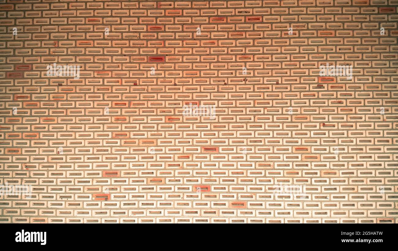 Vintage Red brick old wall background Stock Photo - Alamy