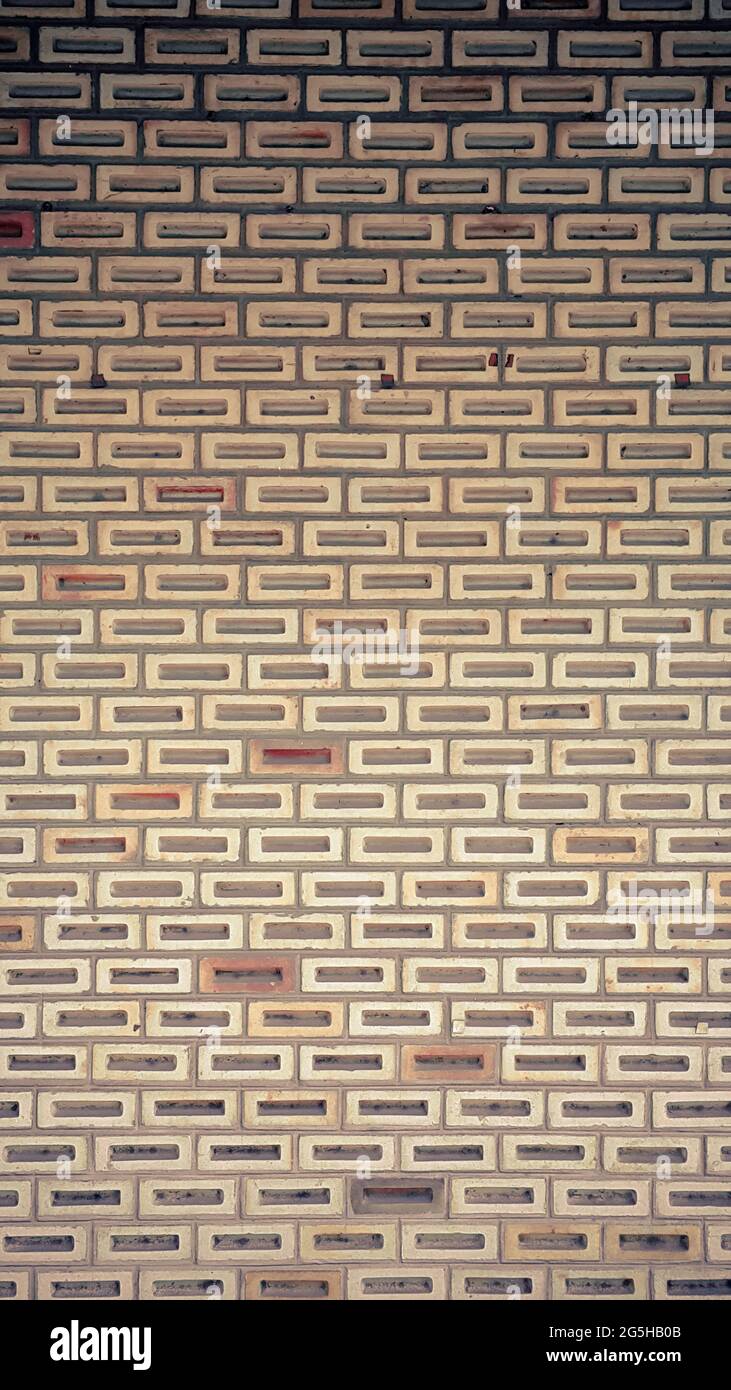 Vintage Red brick old wall background Stock Photo - Alamy