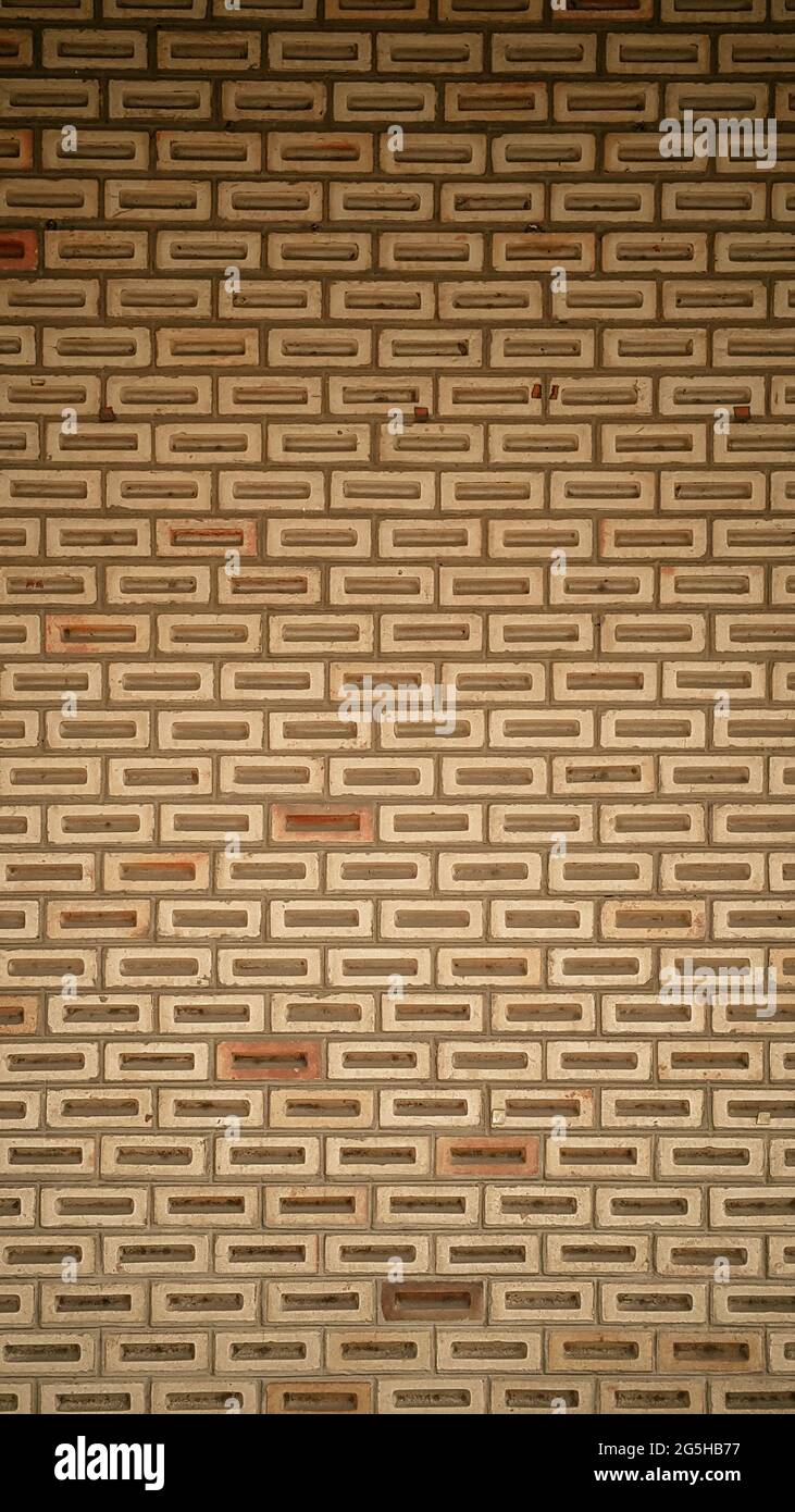 Vintage Red brick old wall background Stock Photo - Alamy