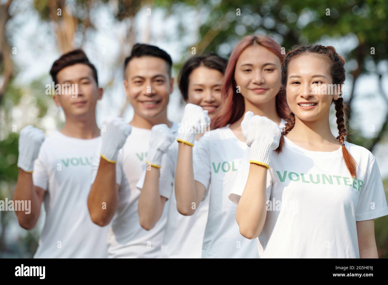 Female fist pump hi-res stock photography and images - Alamy