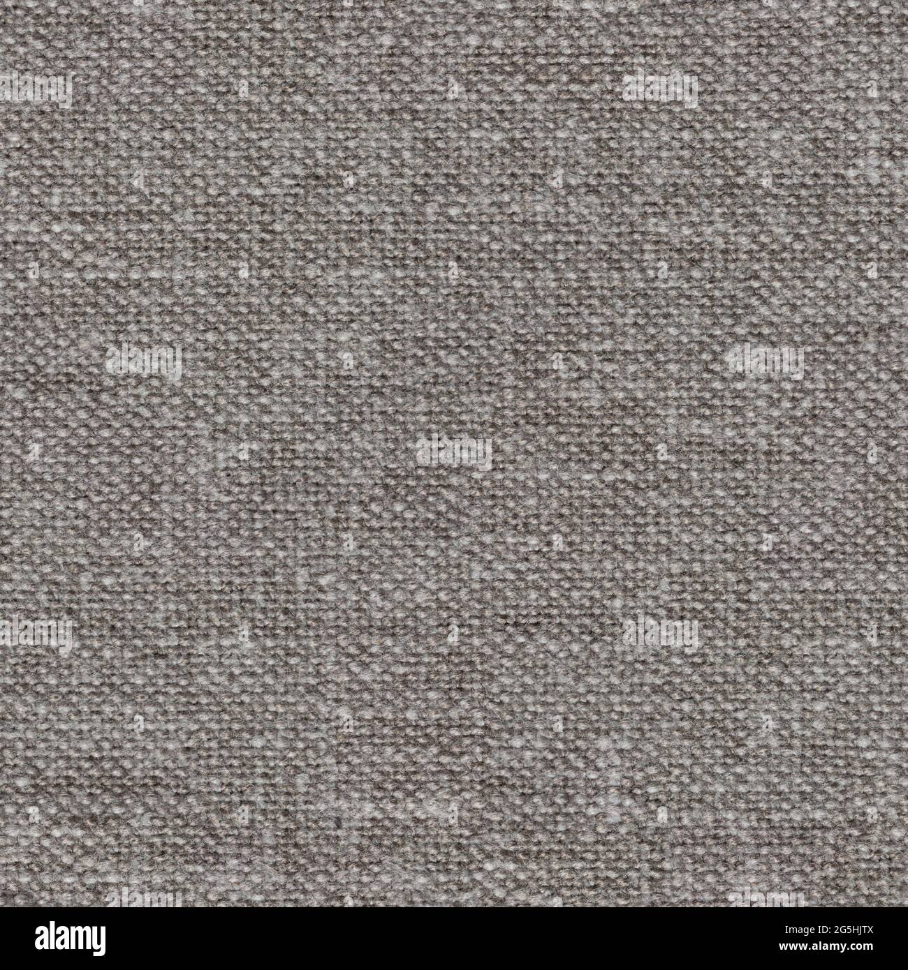 Strict grey fabric background for your design. Seamless square texture. Stock Photo
