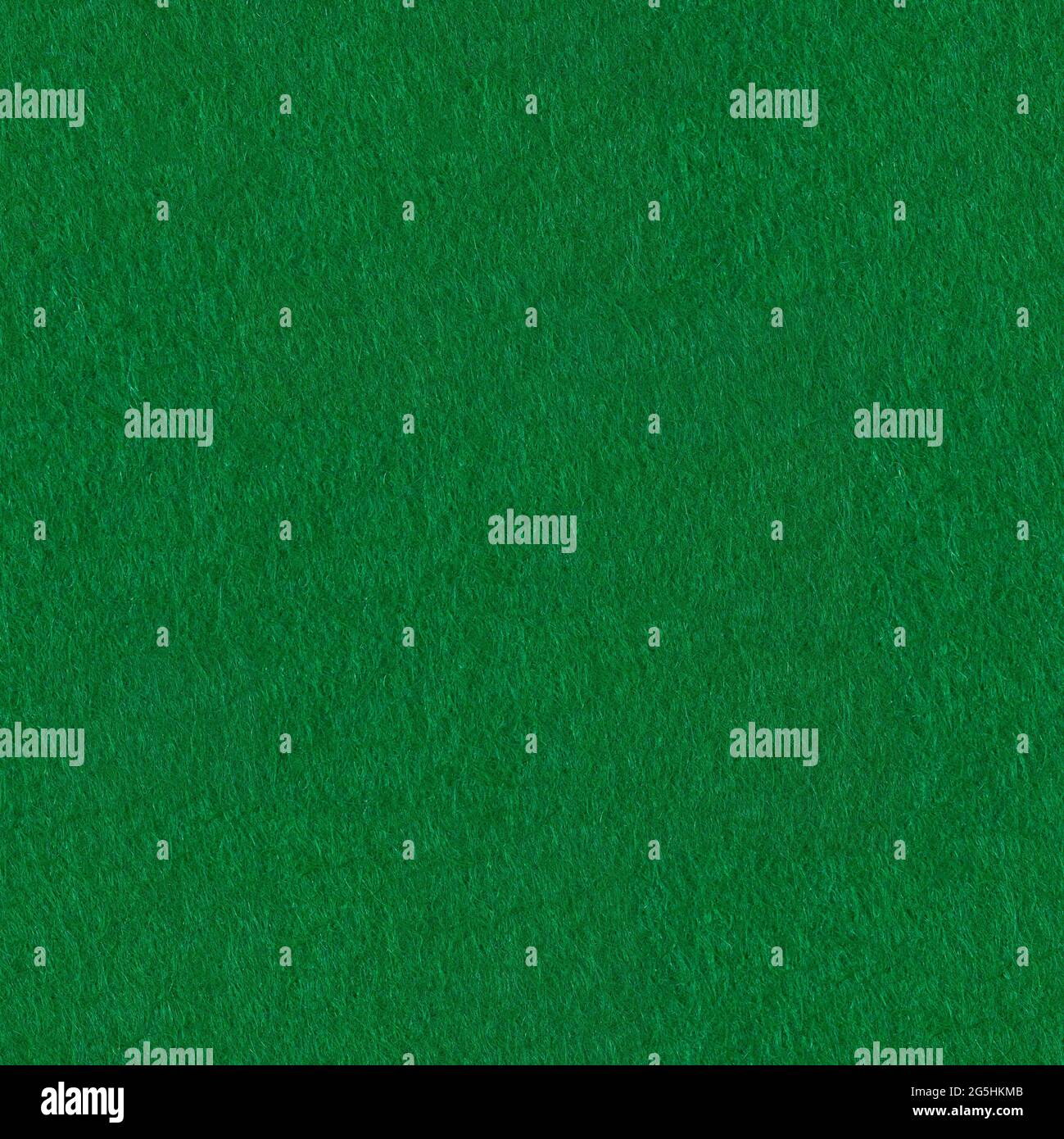 Abstract background with green felt texture. Seamless square background, tile ready. Stock Photo