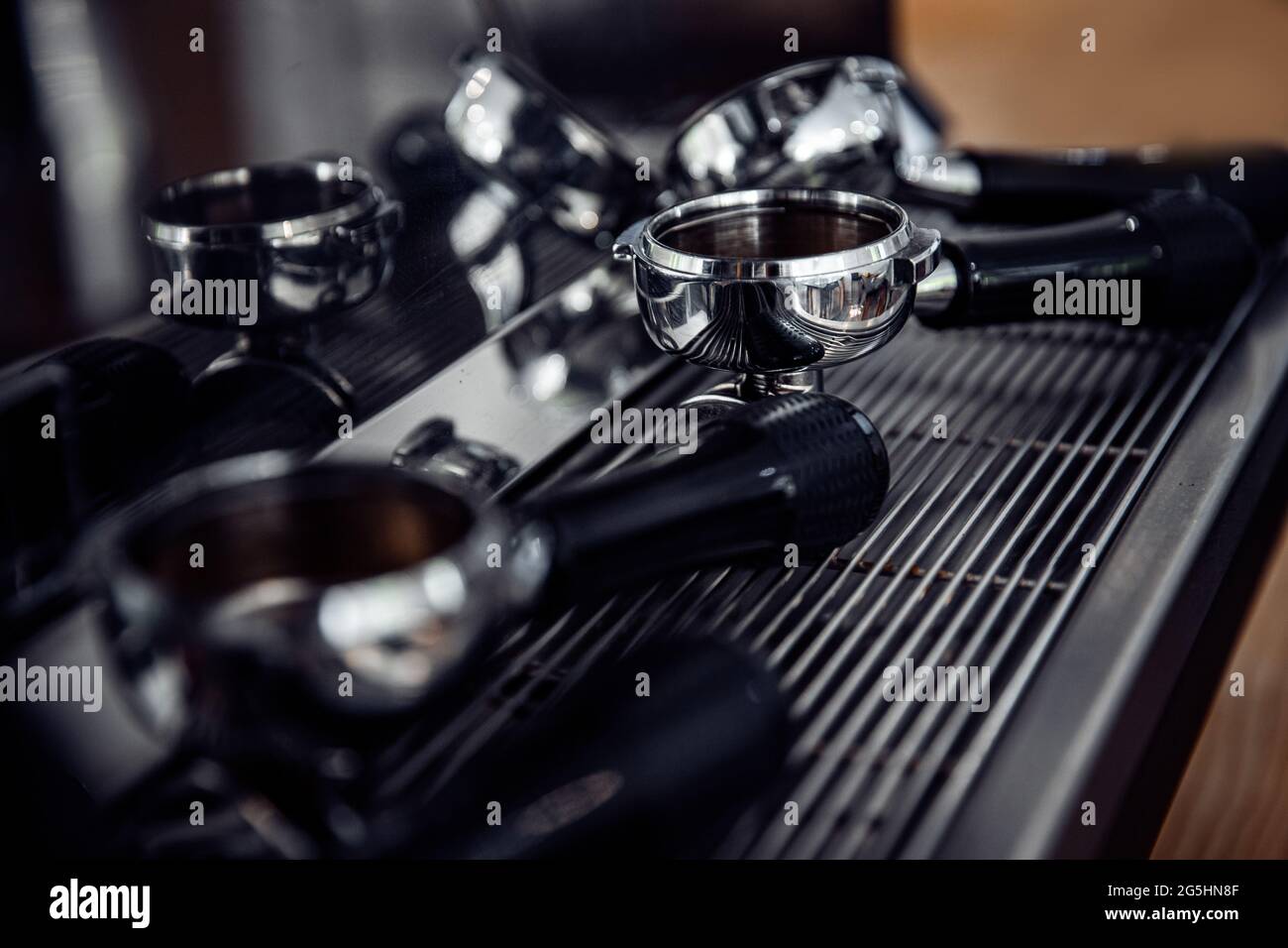 Espresso machine accessories hi-res stock photography and images - Alamy