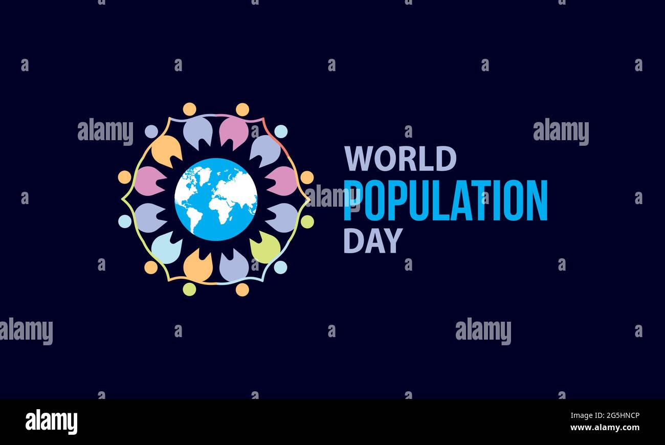 World Population Day Vector Template observed on July 11 every year