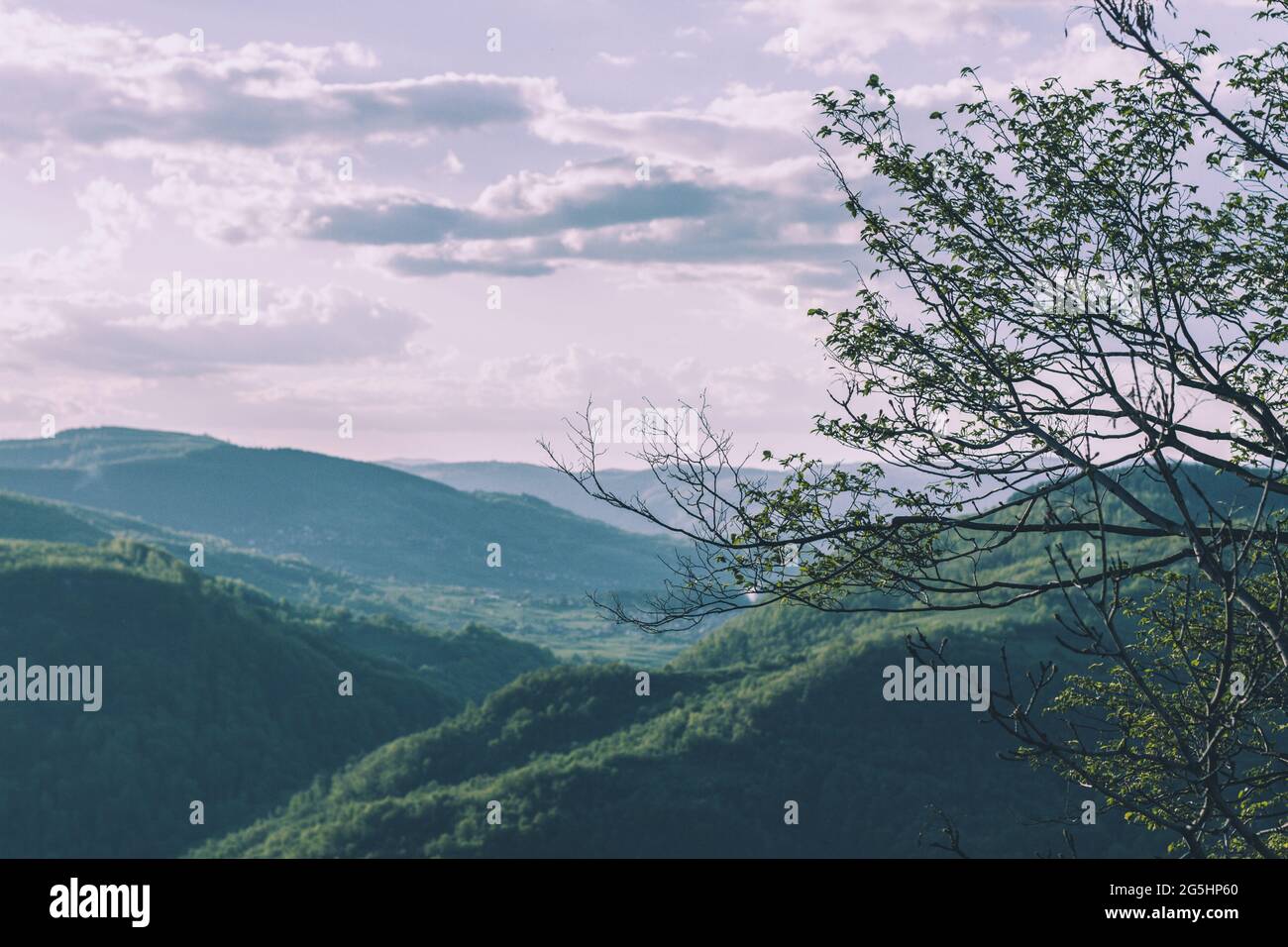 Beautiful shot green mountains hi-res stock photography and images - Alamy