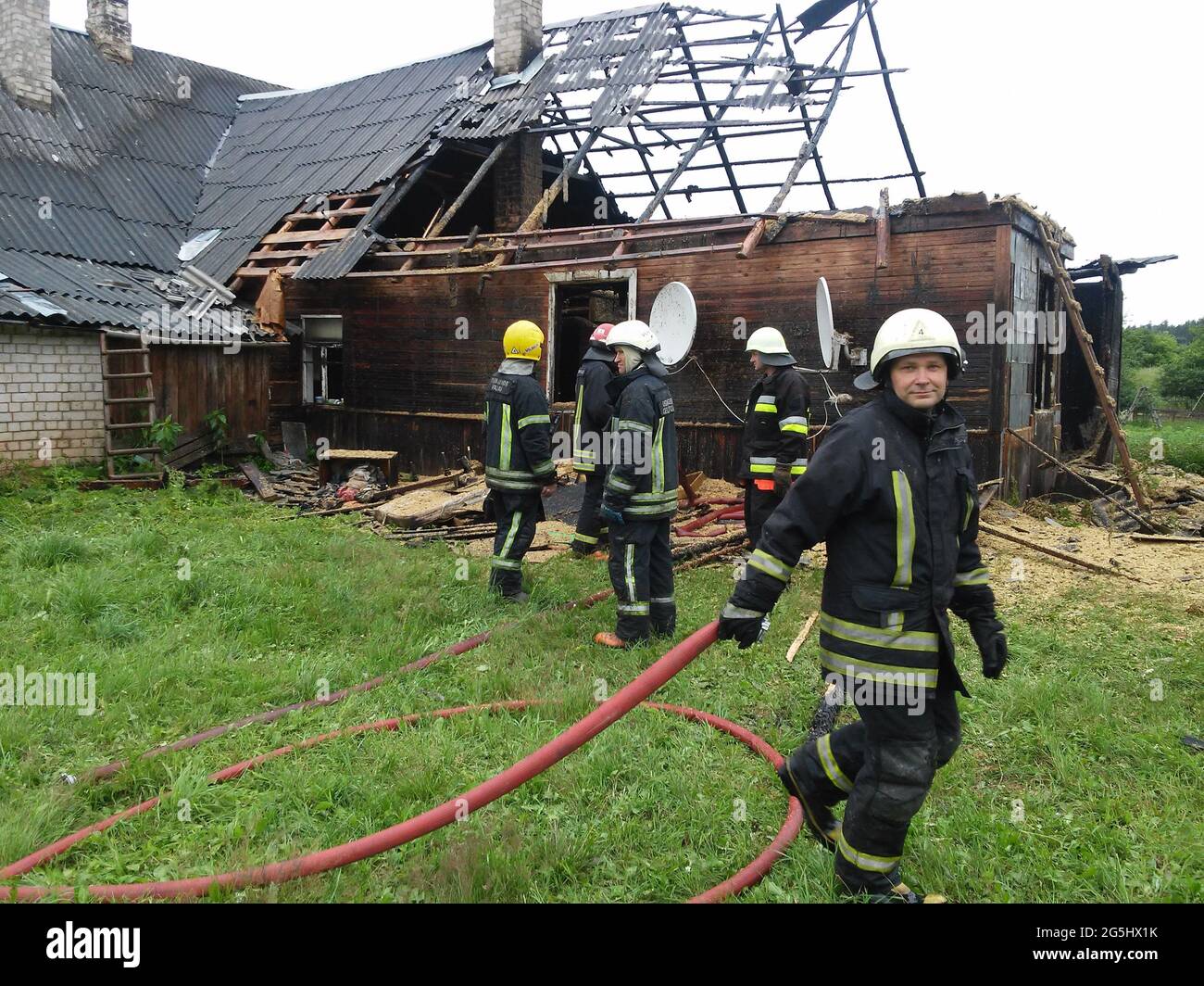 Firefighter Stock Photo