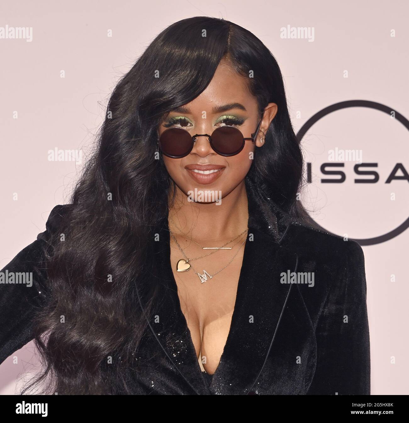 Los Angeles, United States. 28th June, 2021. Recording artist H.E.R