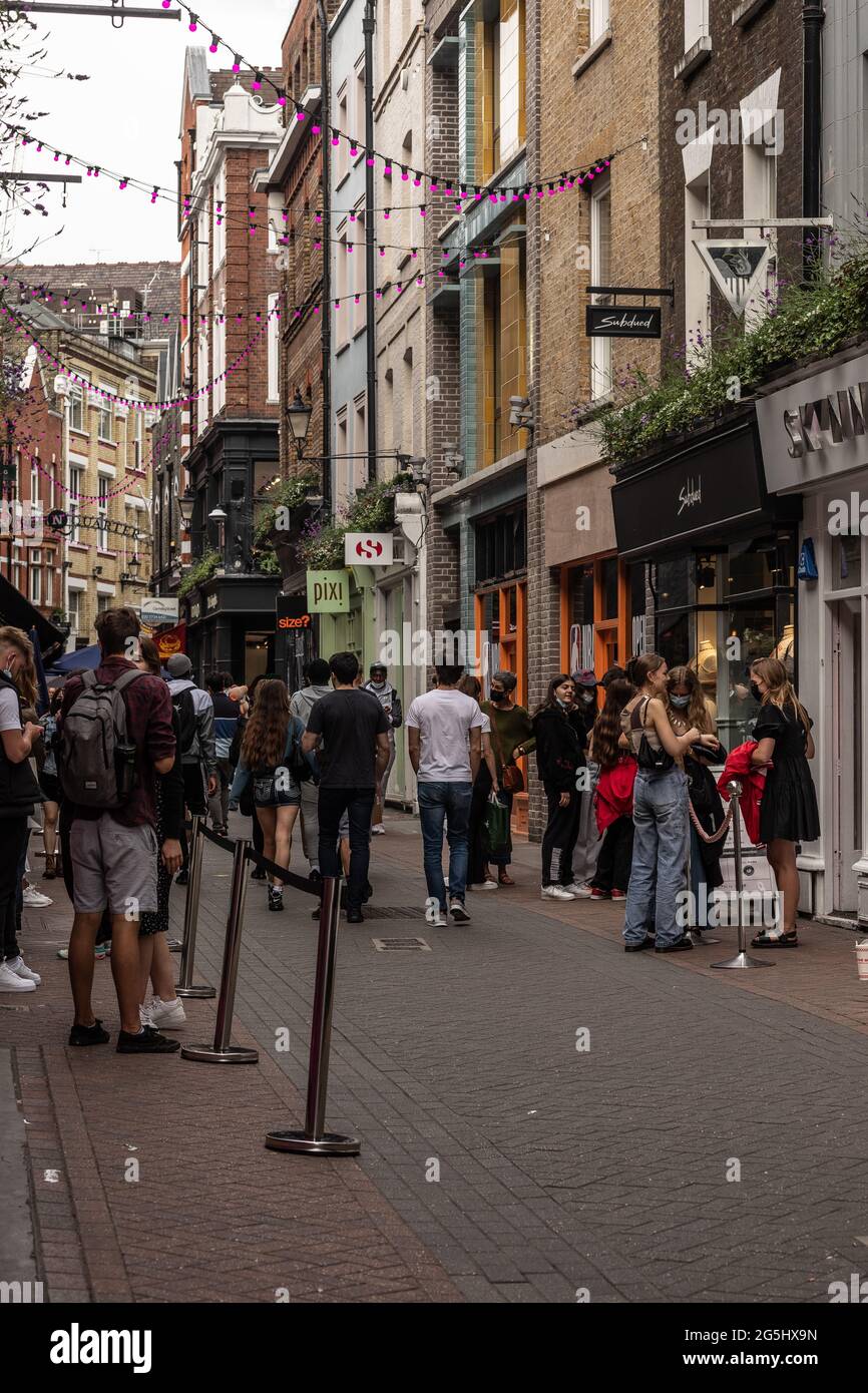 London West End Covent Garden Leicester Square Regent's Street Stock ...