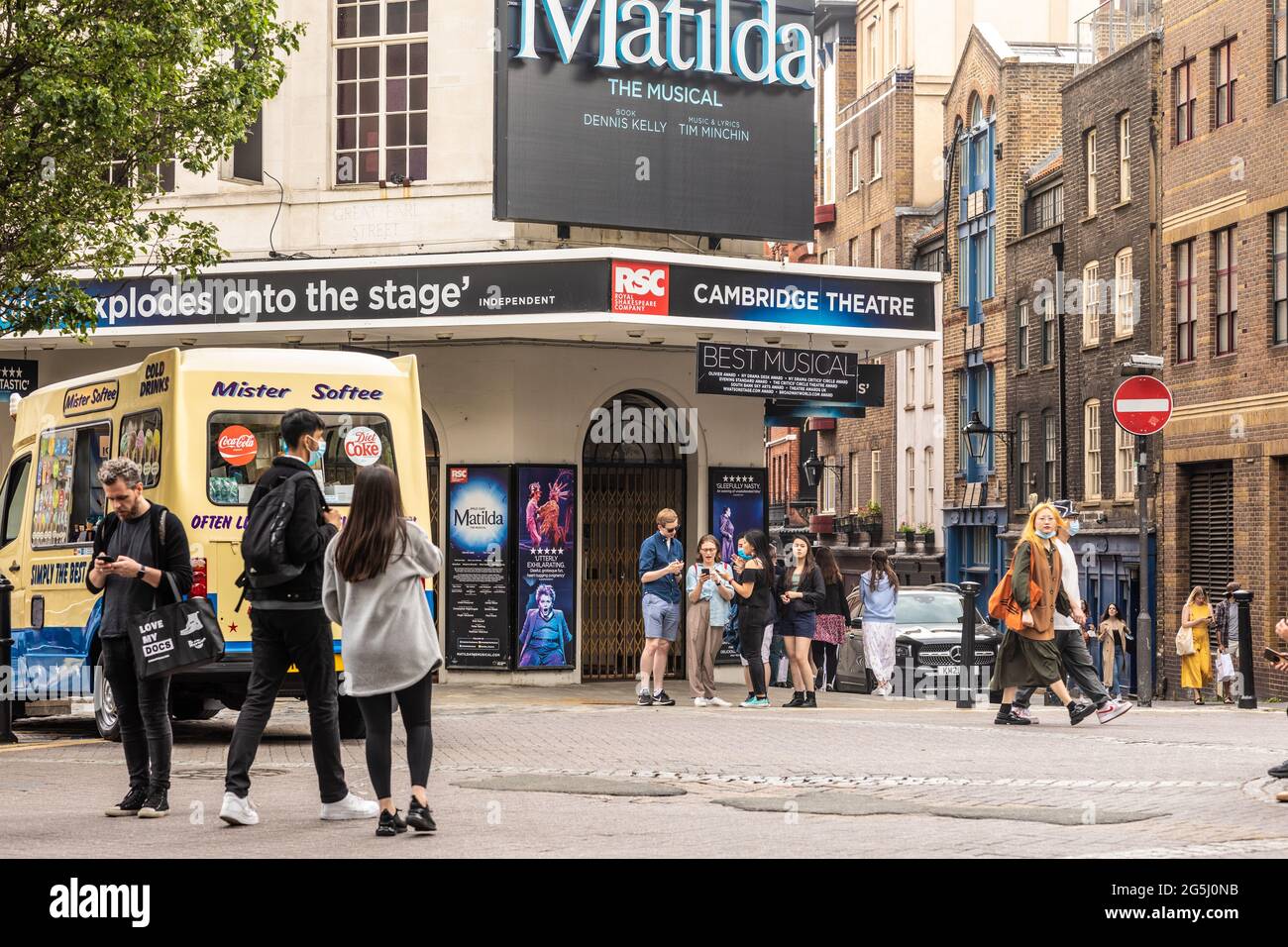 London West End Covent Garden Leicester Square Regent's Street Stock ...