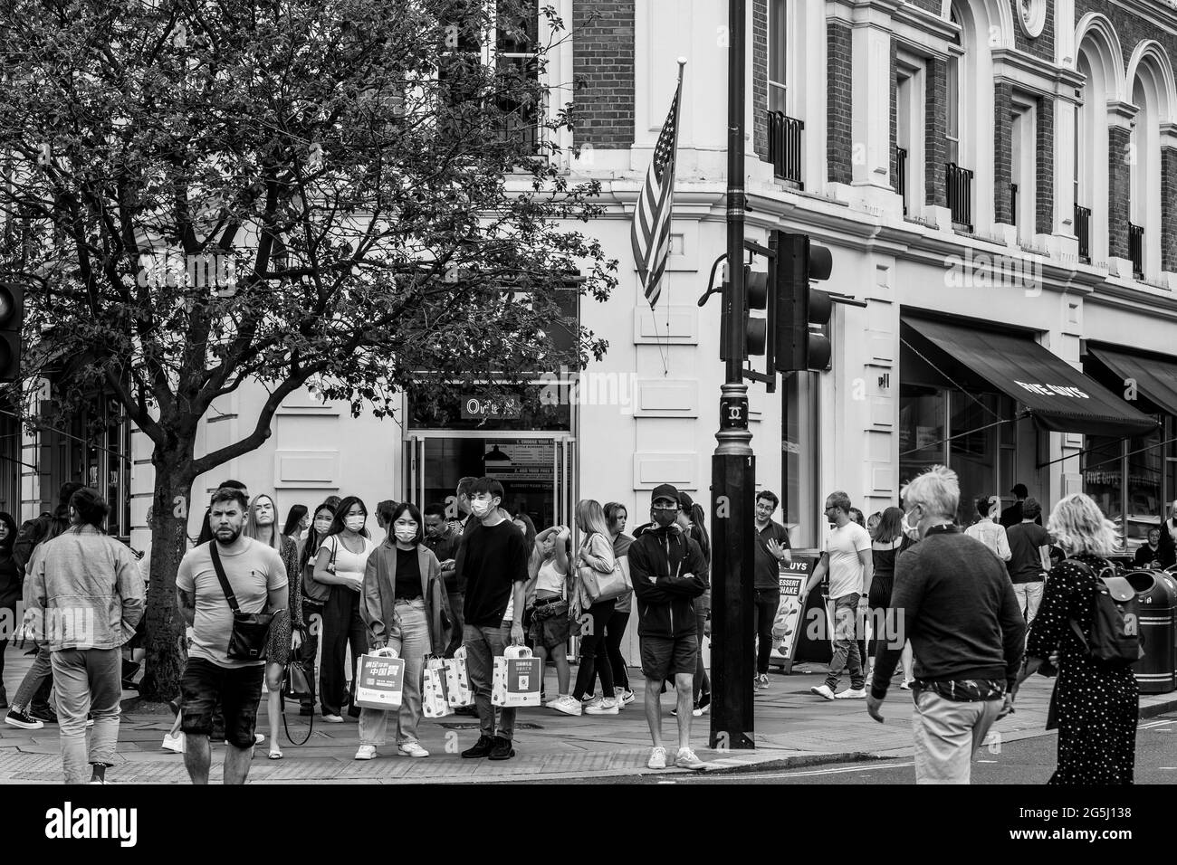 London West End Covent Garden Leicester Square Regent's Street Stock Photo