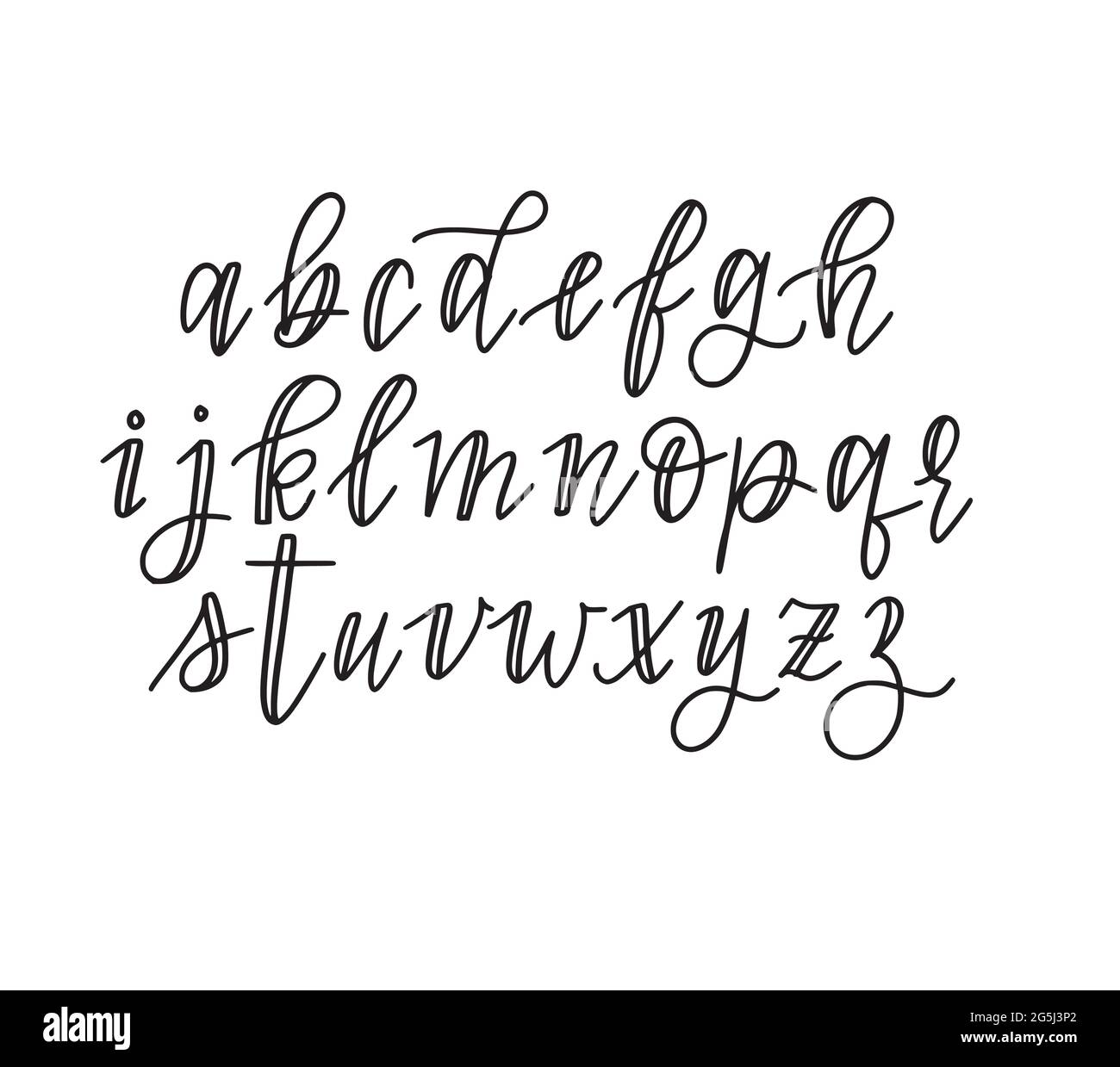 Faux calligraphy Black and White Stock Photos & Images - Alamy