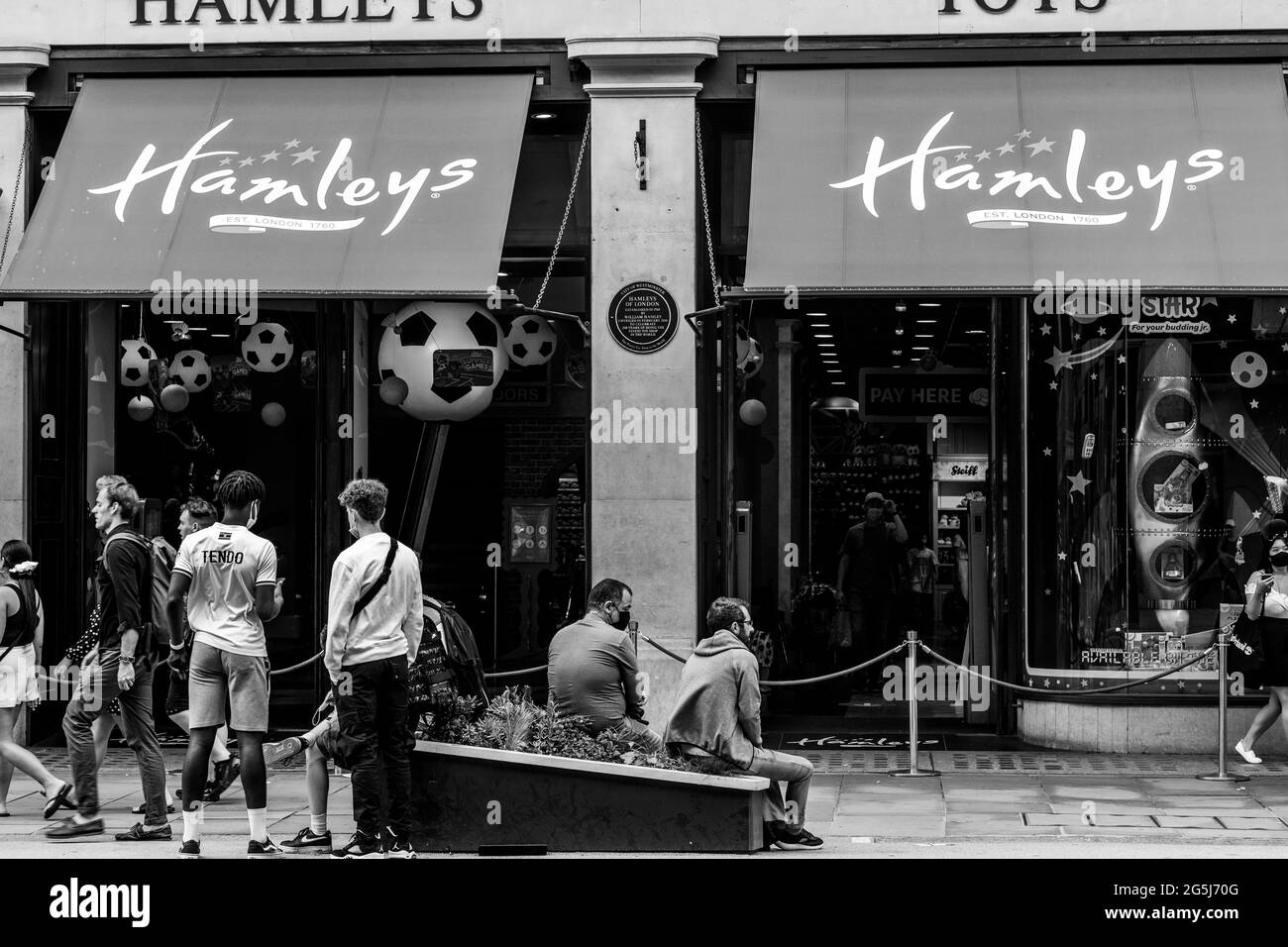 London West End Covent Garden Leicester Square Regent's Street Stock