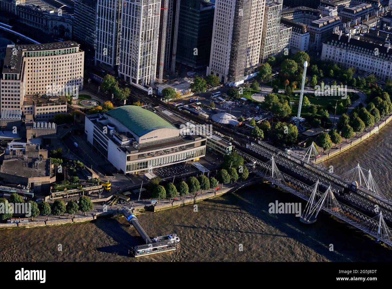 UK London Aerial View Of Royal Festival Hall Stock Photo Alamy uk-london-aerial-view-of-royal-festival-hall-stock-photo-alamy