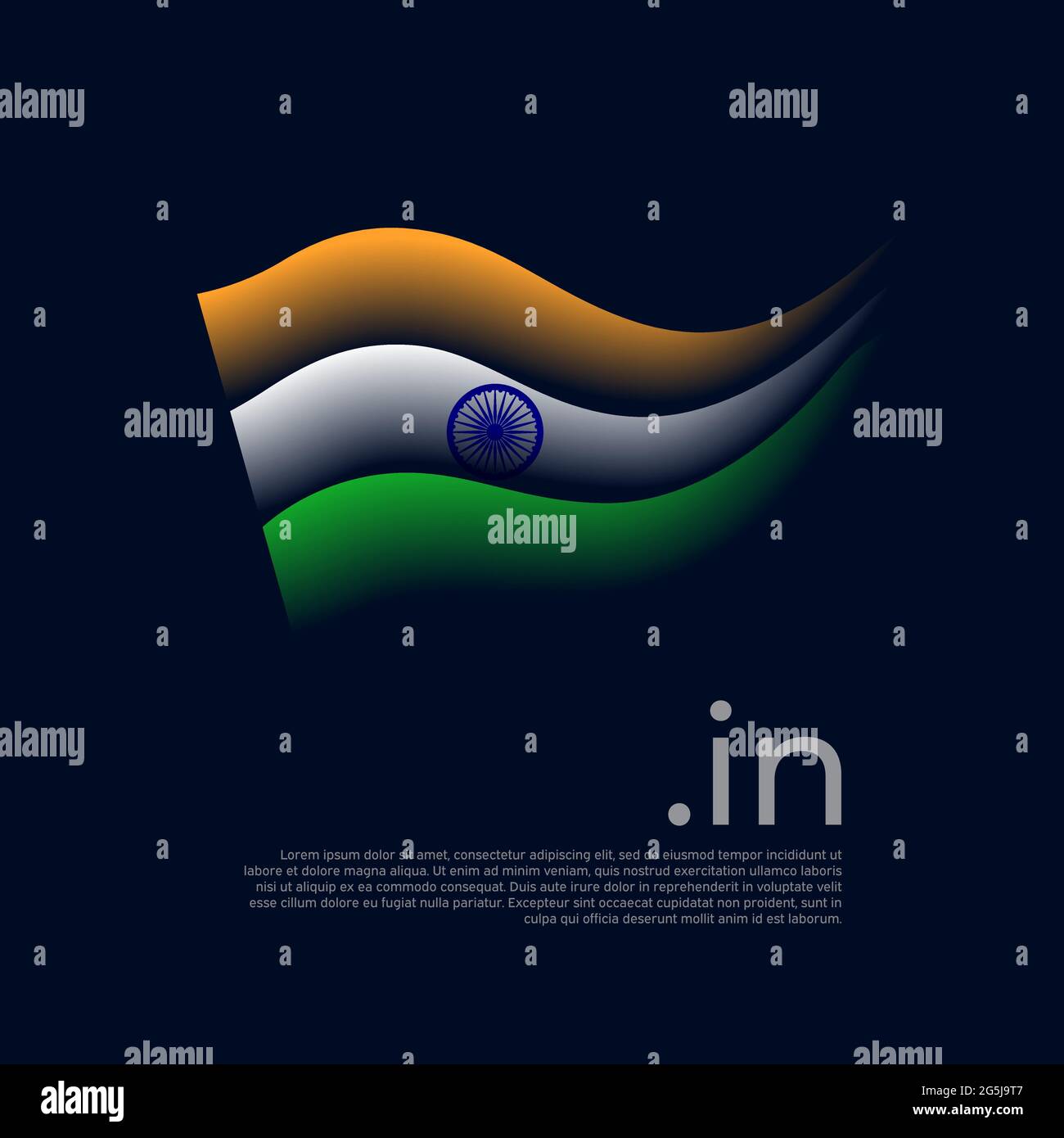 15 august-celebrating independence day with indian flags tricolor • wall  stickers white, wheel, vector | myloview.com