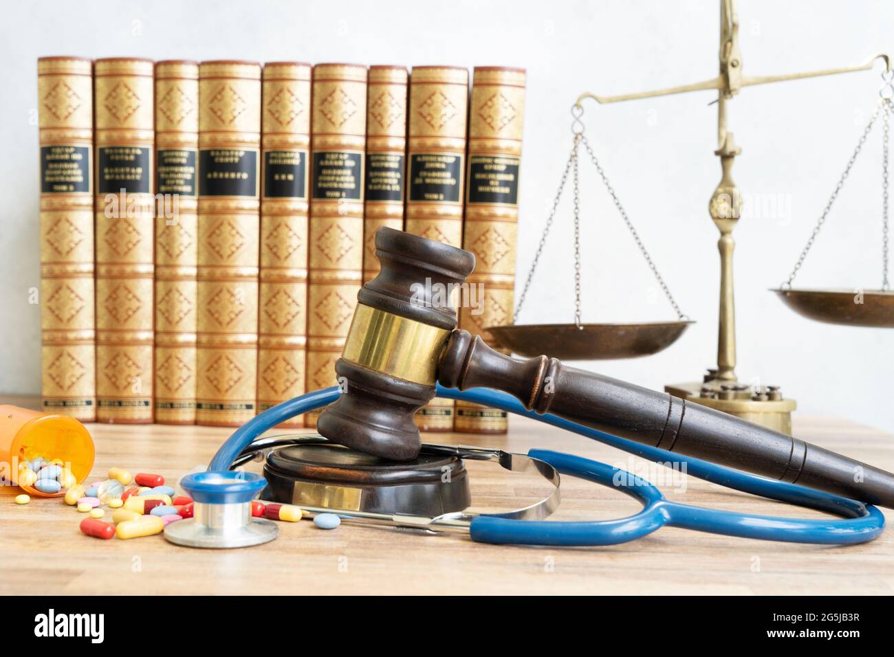 medical law concept Stock Photo