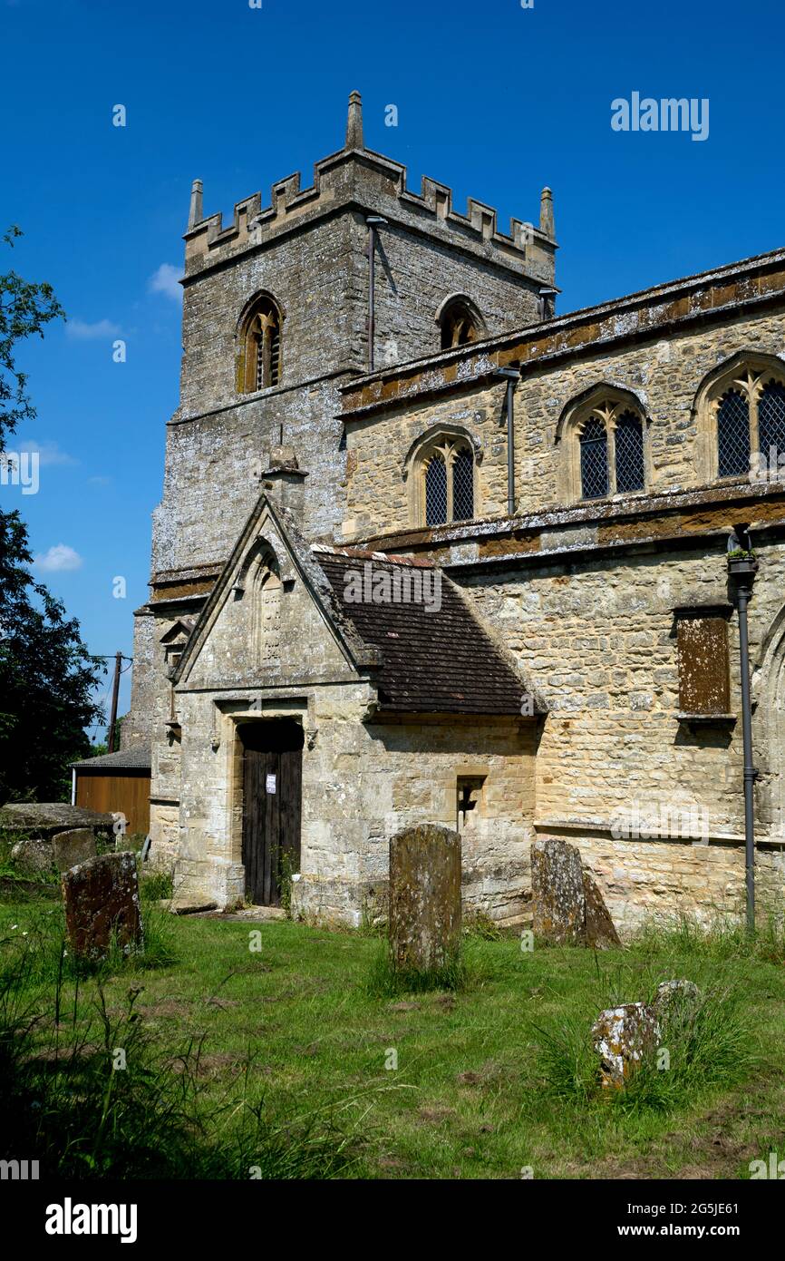 St. Mary Magdalene Church, Helmdon, Northamptonshire, England, UK Stock