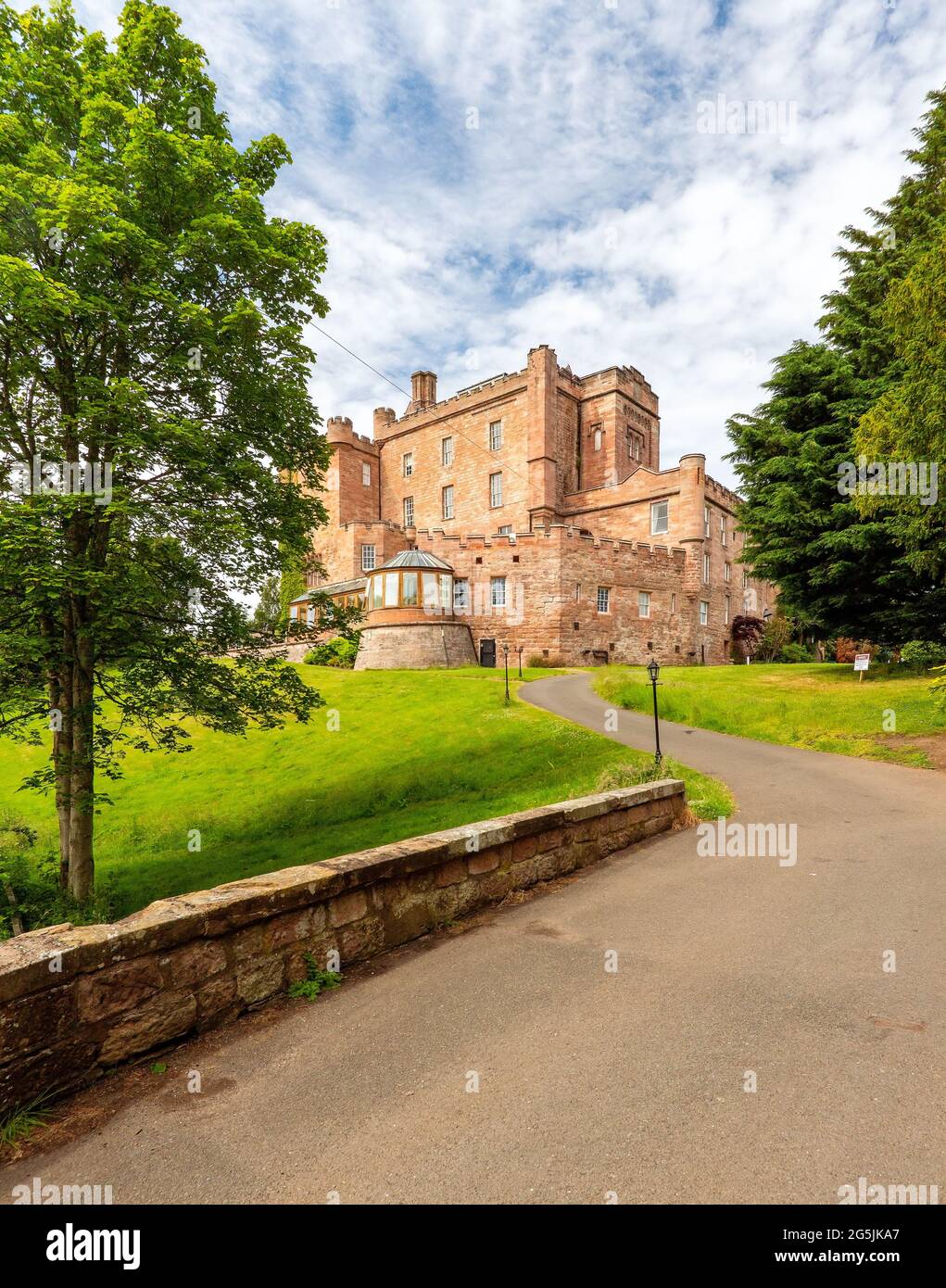 Dalhousie Castle and grounds near Bonnyrigg, Scotland, UK Stock Photo Alamy