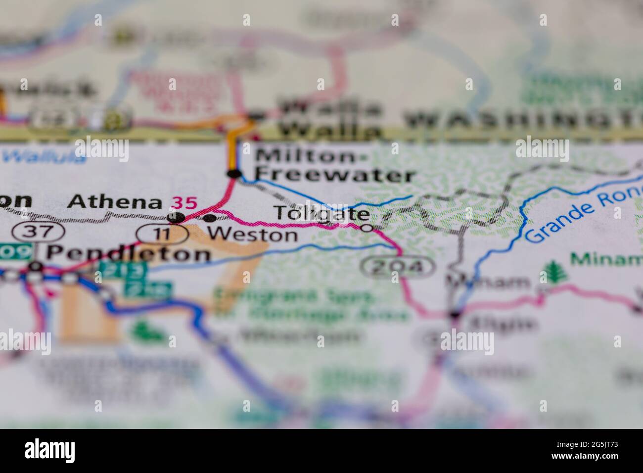 Map of tollgate hires stock photography and images Alamy