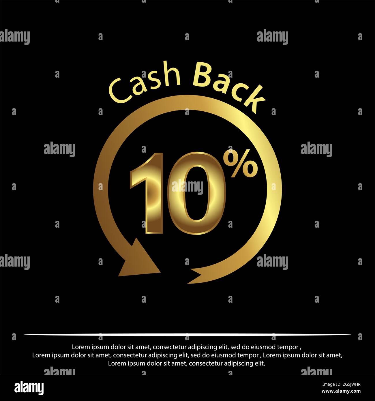 Cashback vector vectors hires stock photography and images Alamy