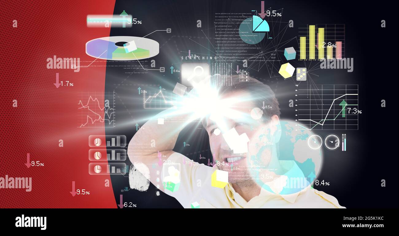 Data animation hi-res stock photography and images - Alamy