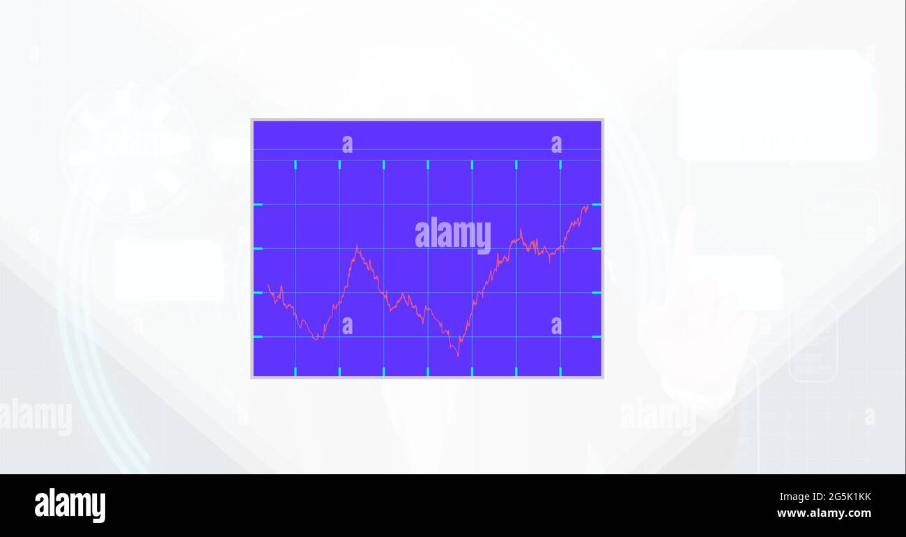 Animation of data processing over screen Stock Photo - Alamy