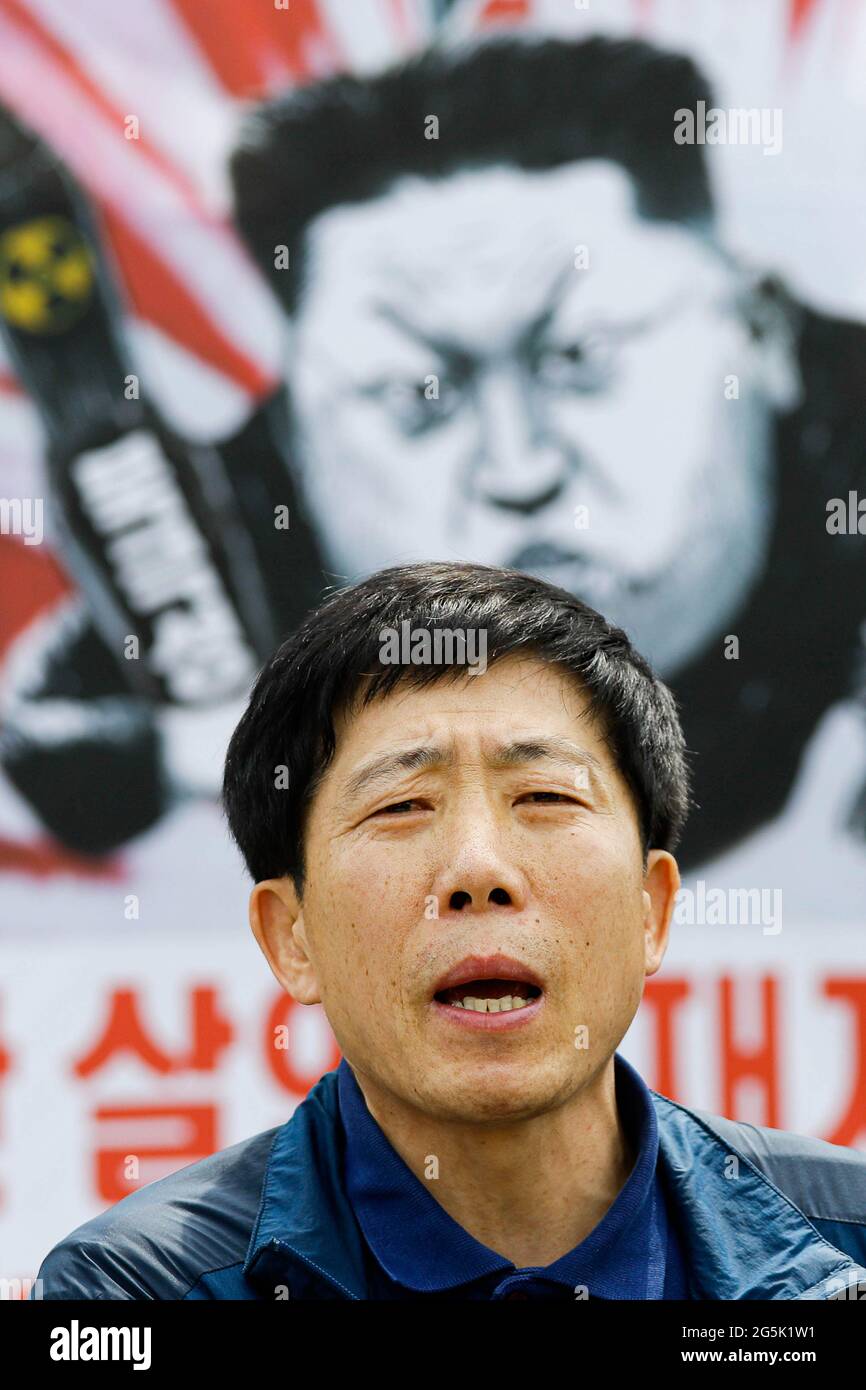 May 5, 2018Paju, South KoreaPark Sang Hak of North Korean defector
