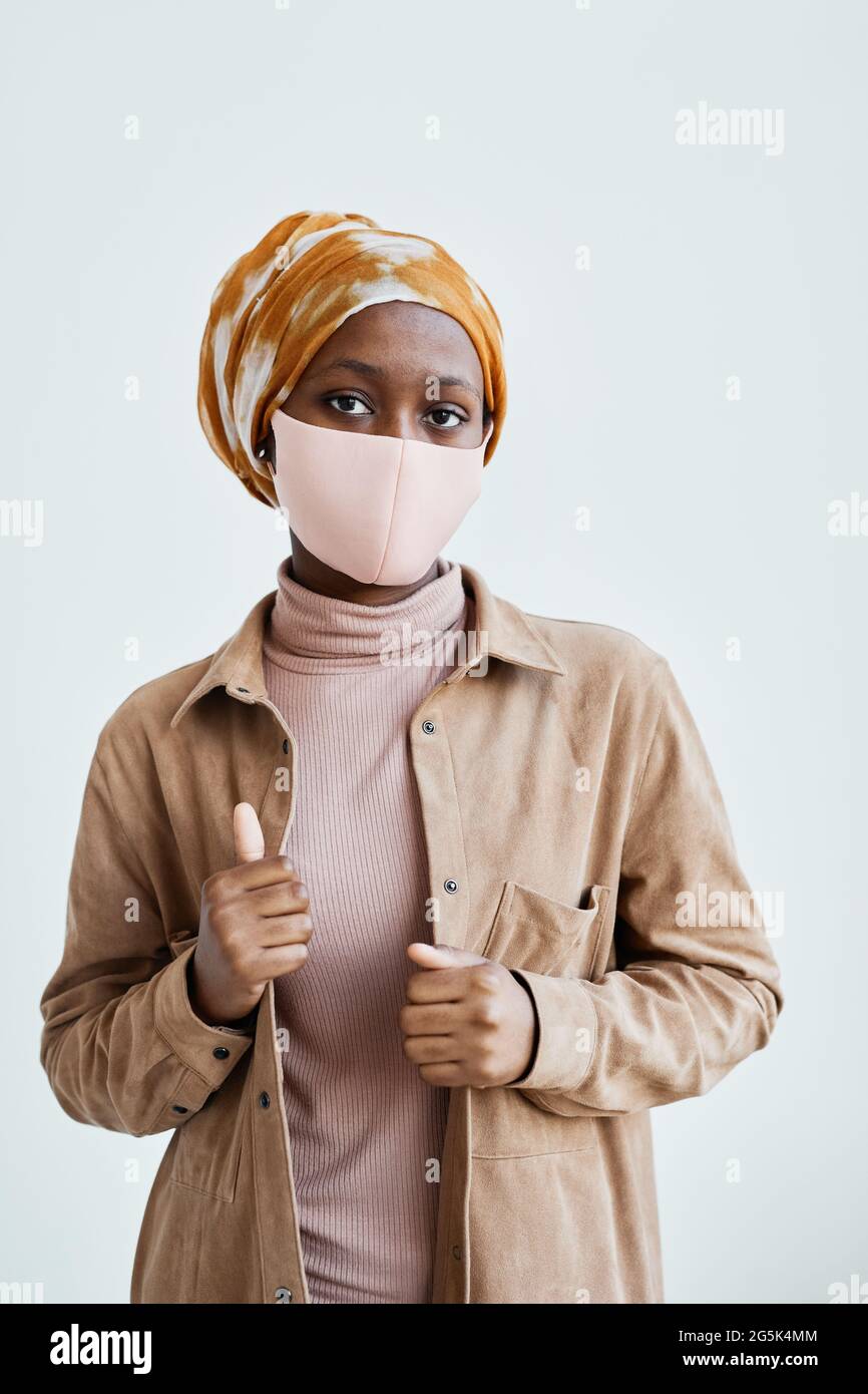Fashionable women wearing face mask hi-res stock photography and images ...