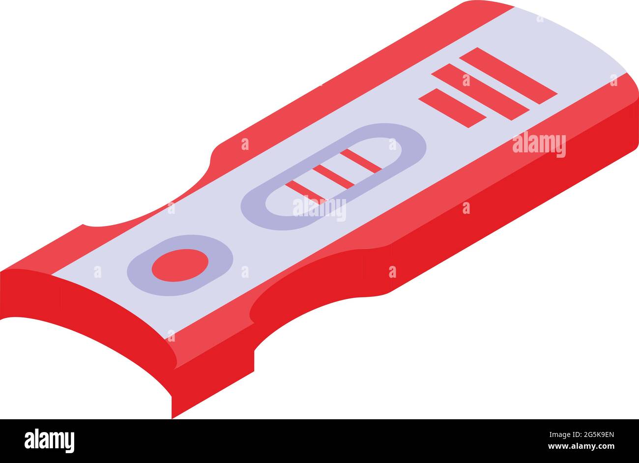 Blood test result icon isometric vector. Lab report. Health analysis