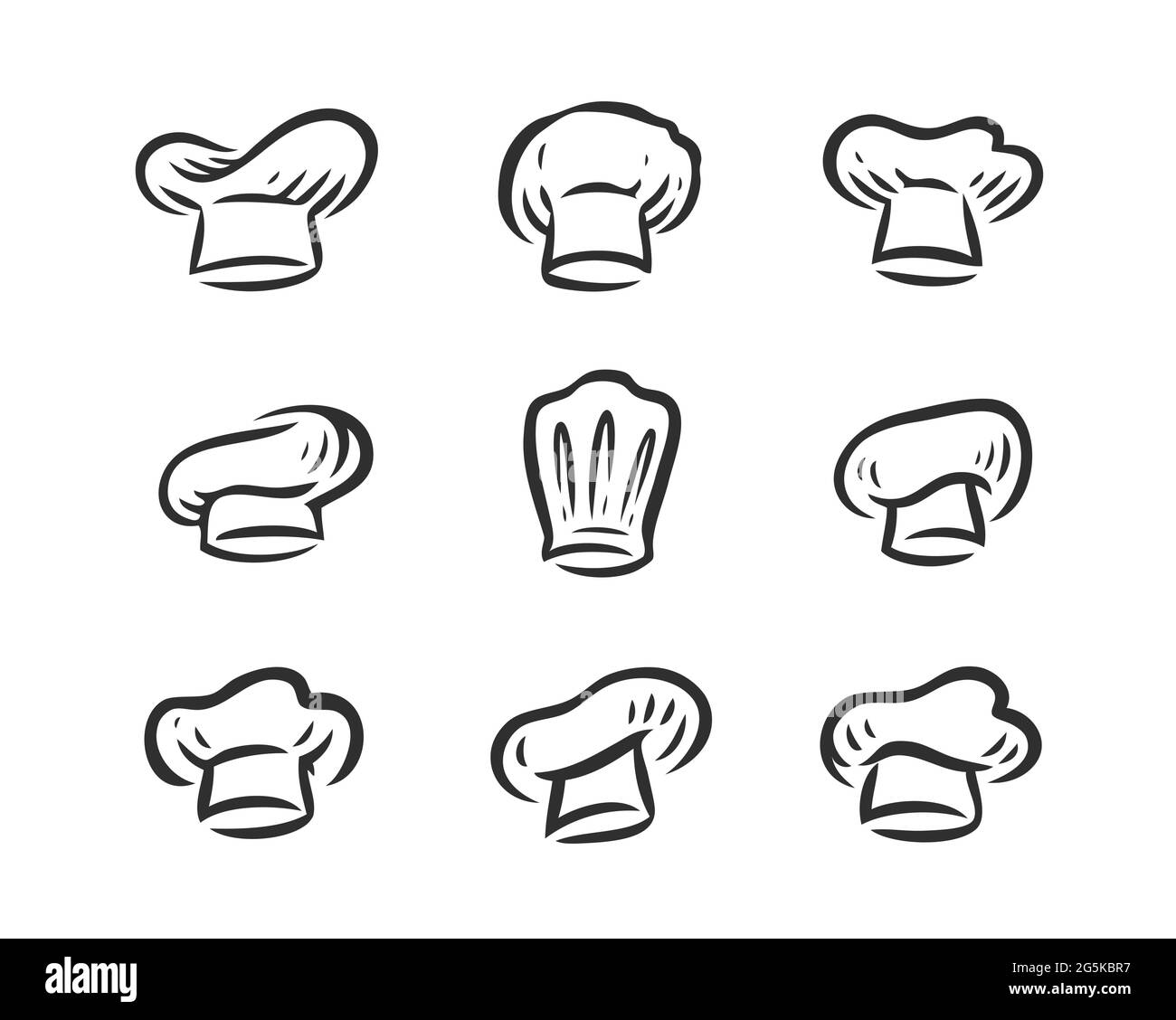 Chef hat icon. Cook, food concept. Cook symbol for restaurant or cafe menu decoration Stock Vector