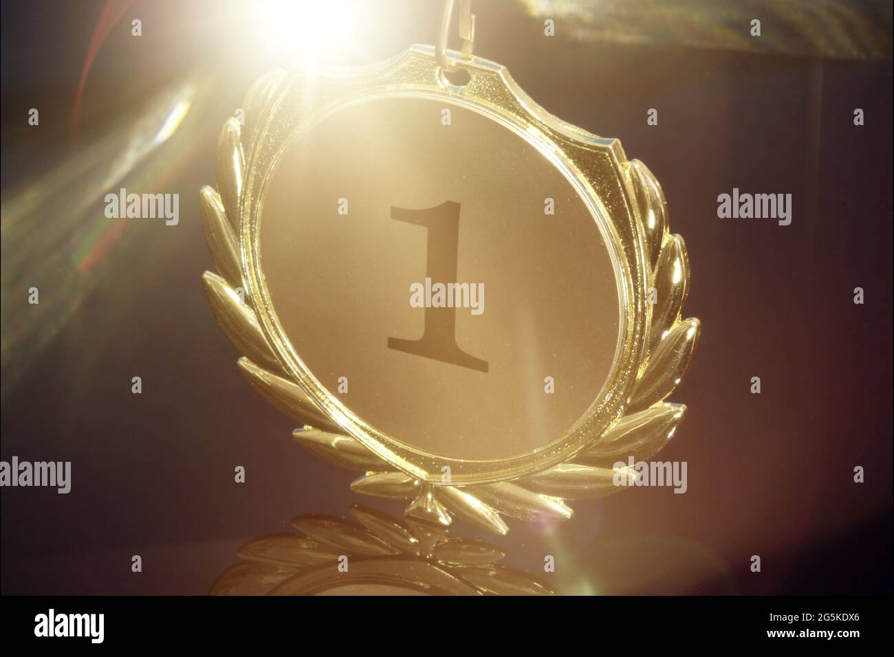 Gold medal podium hi-res stock photography and images - Alamy