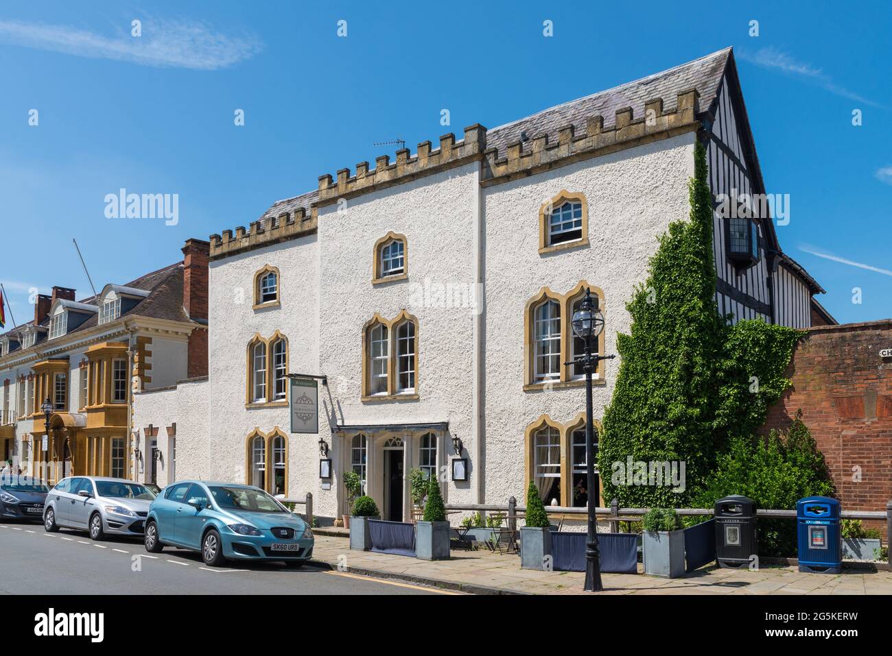 The Townhouse hotel and restaurant in Stratford-upon-Avon, Warwickshire Stock Photo