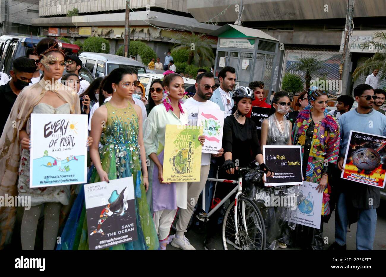 Models And Artists Are Wearing Colorful Clothes During Awareness models-and-artists-are-wearing-colorful-clothes-during-awareness