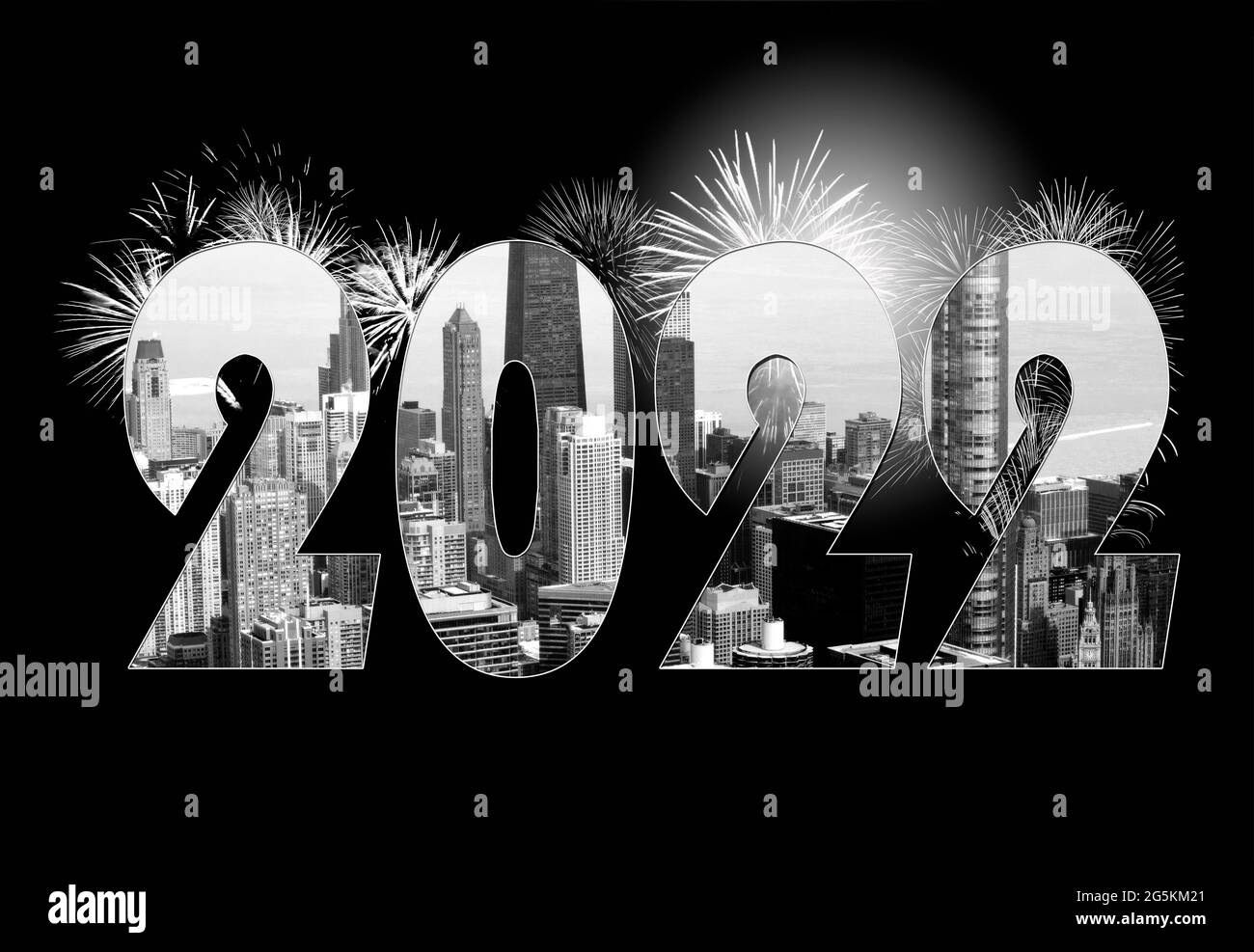 Chicago skyline illustration hires stock photography and images Alamy