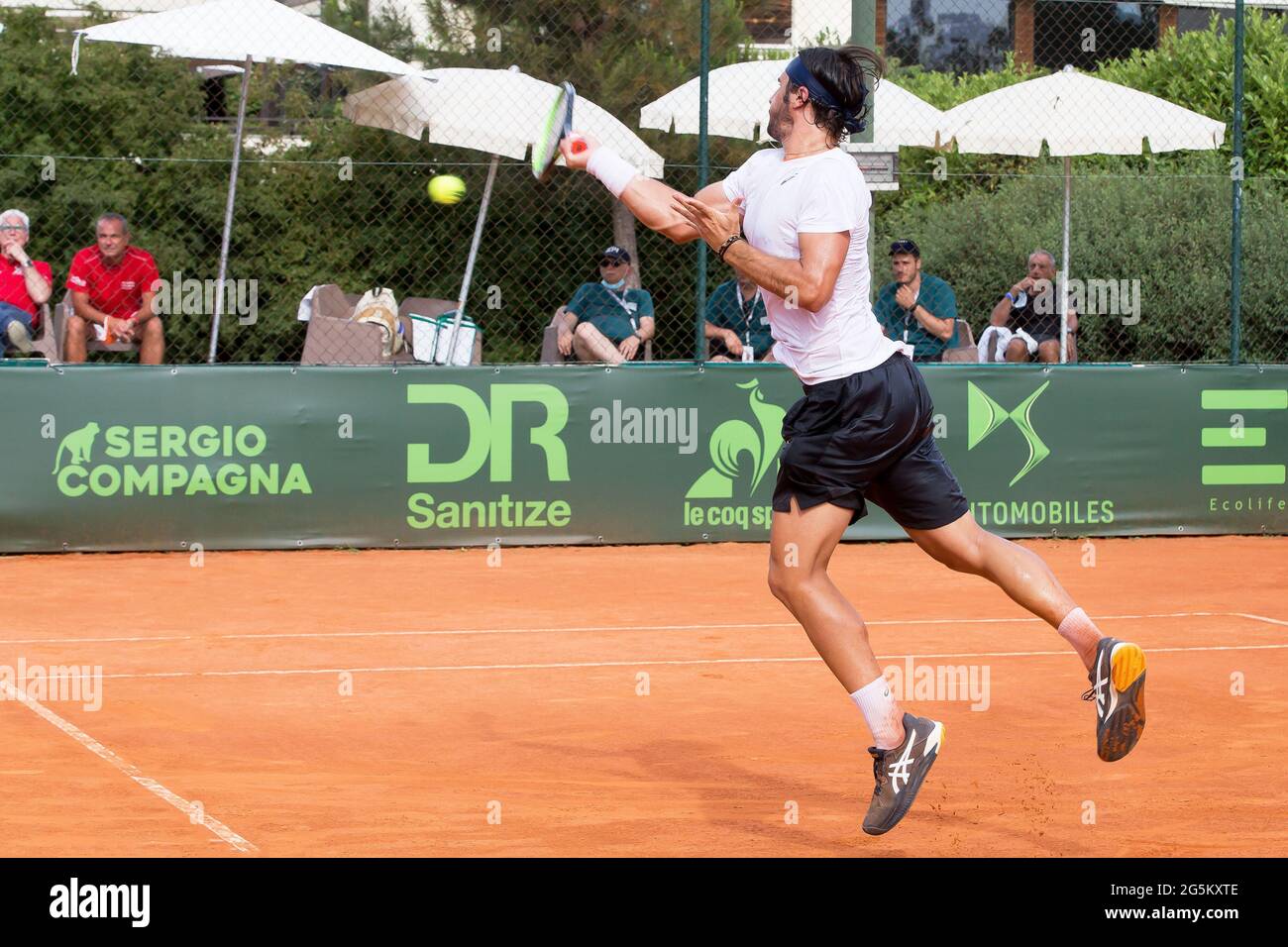 MORONI Gian Marco Italian tennis player during ATP Challenger Milano 2021,  Tennis Internationals, Milan, Italy, 27 - Photo .LiveMedia/Valerio Origo  Stock Photo - Alamy