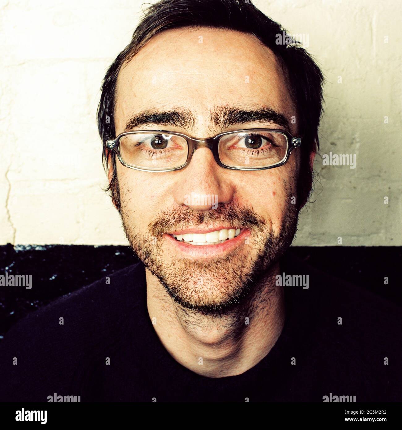 James Mercer musician and lead singer of The Shins, photographed ...