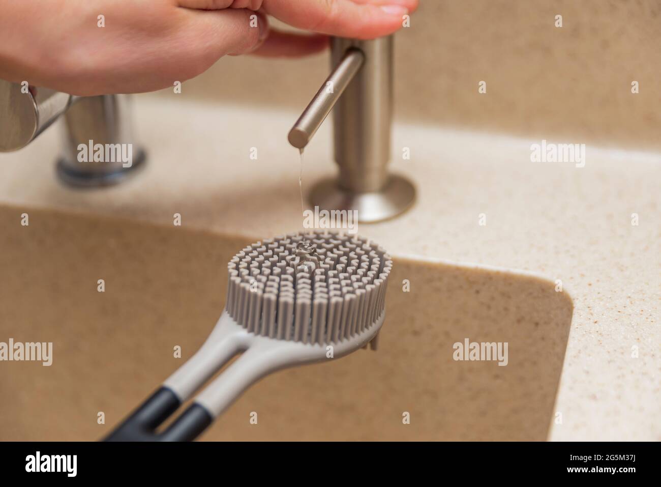 Hand wash liquid soap hi-res stock photography and images - Alamy