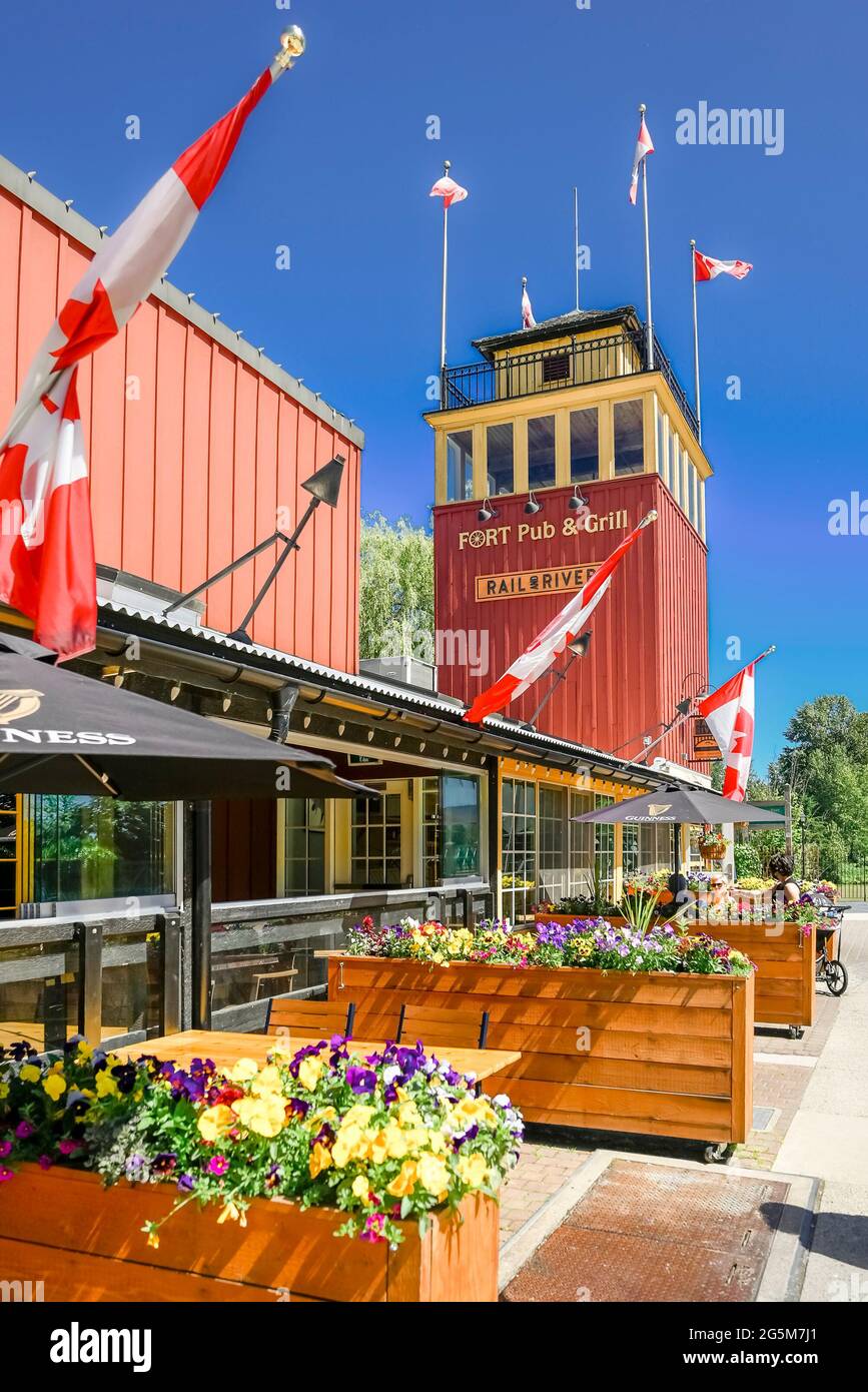 Fort Pub and Grill, Fort Langley, British Columbia, Canada Stock Photo -  Alamy