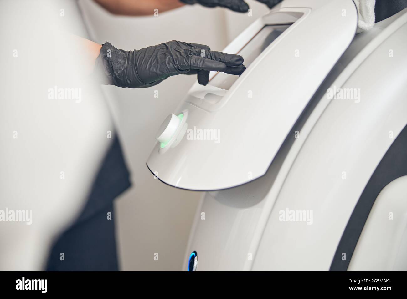 Cavitation massage on hands hi-res stock photography and images - Alamy