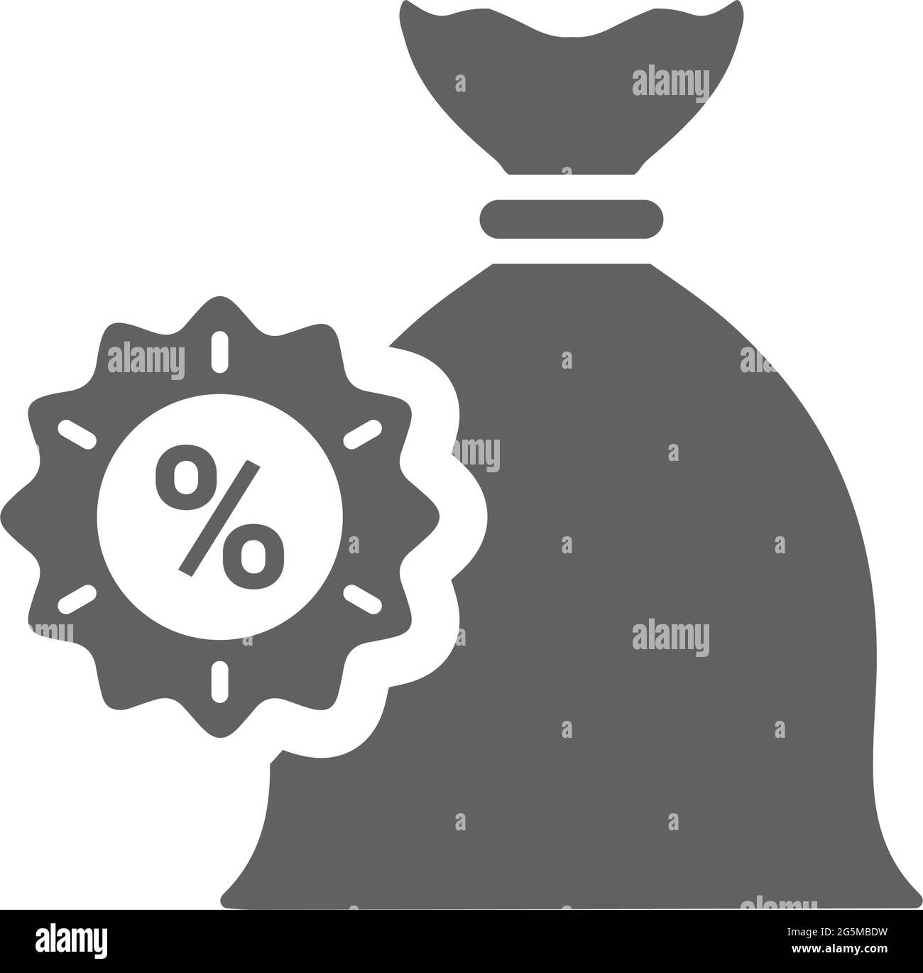 Loan, rate, percentage icon - Simple editable vector EPS file Stock ...