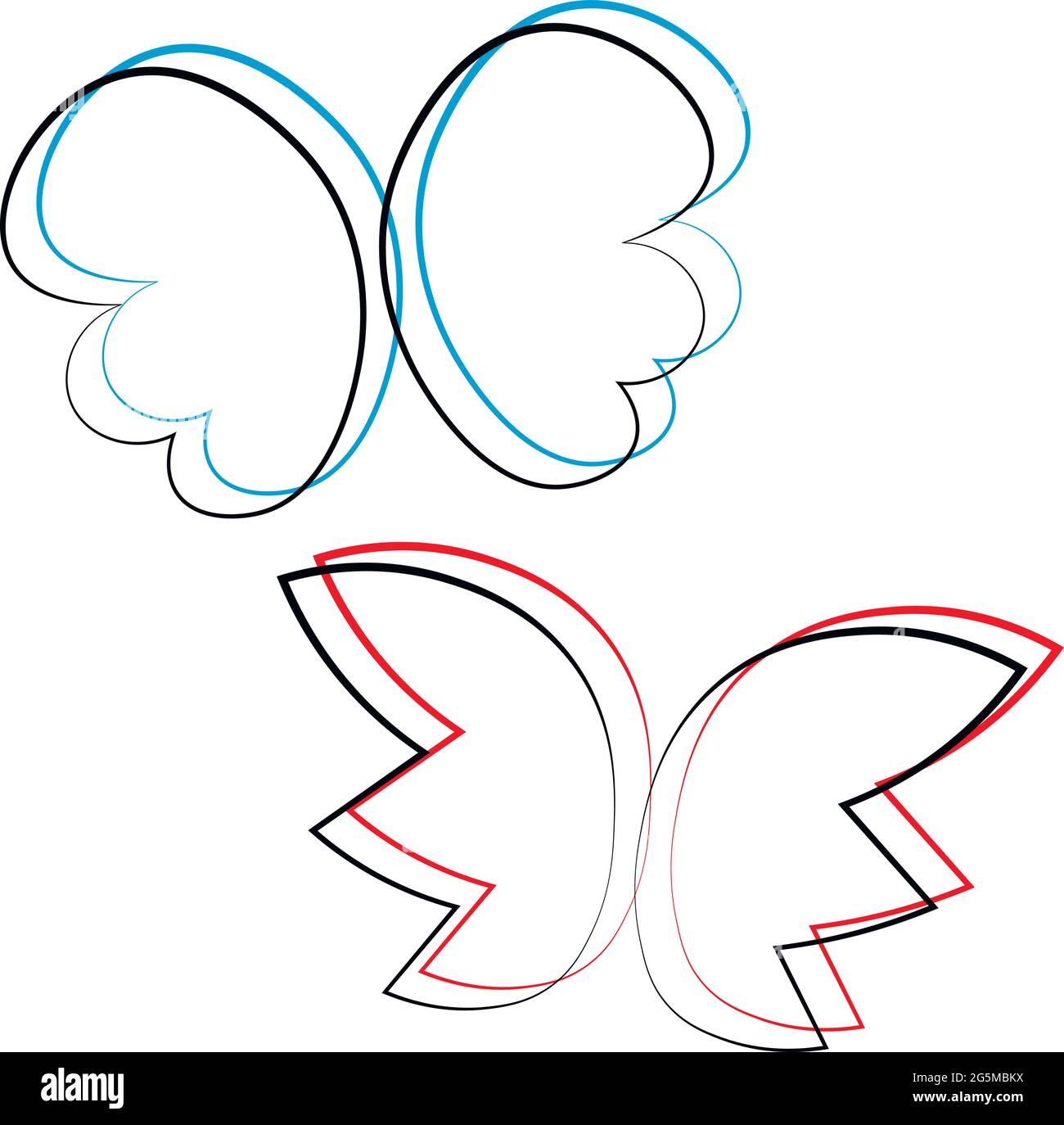 For icons, web, postcards, decor, packaging, prints for things, covers for notebooks, decoration of boxes for sticker, backpack, individual element, c Stock Vector