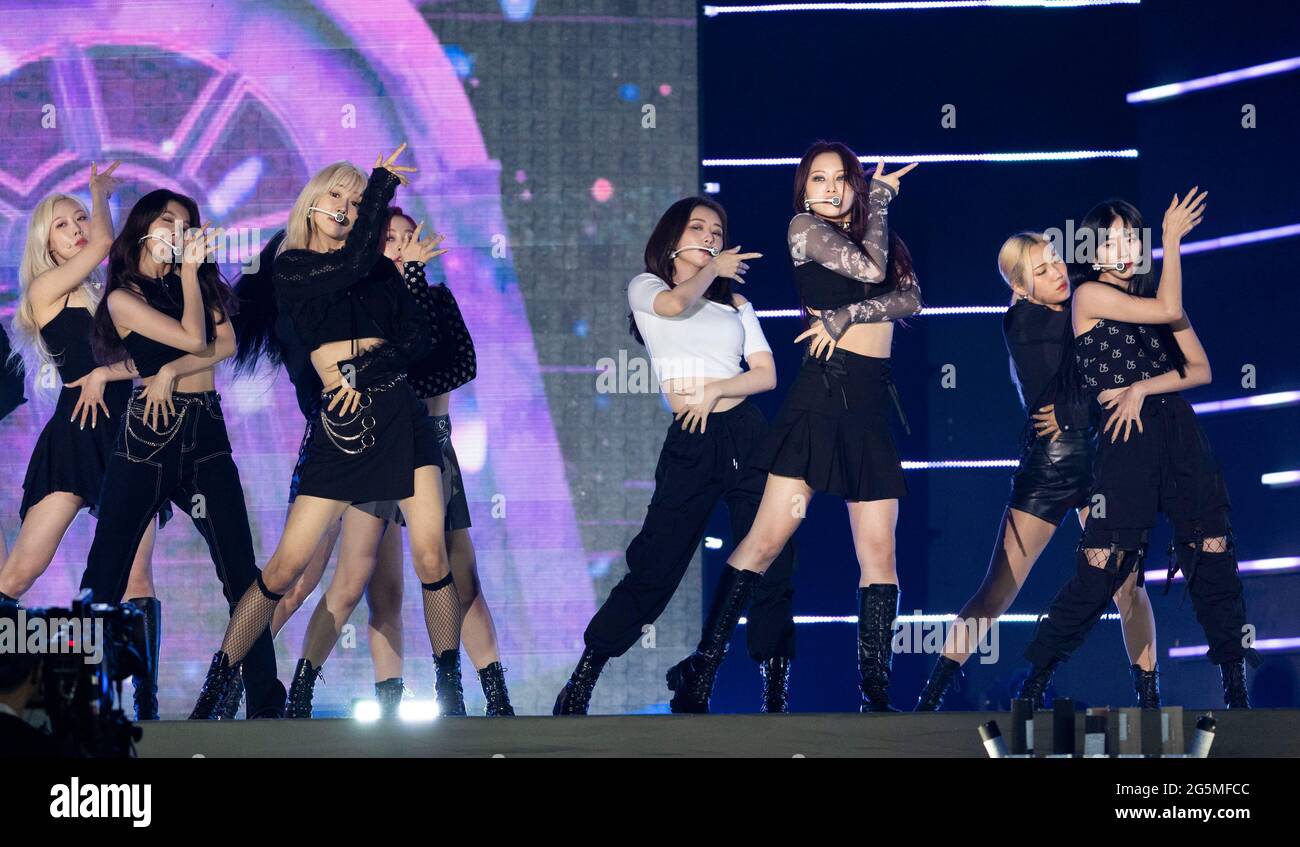 Seoul, South Korea. 26th June, 2021. K-pop girl group